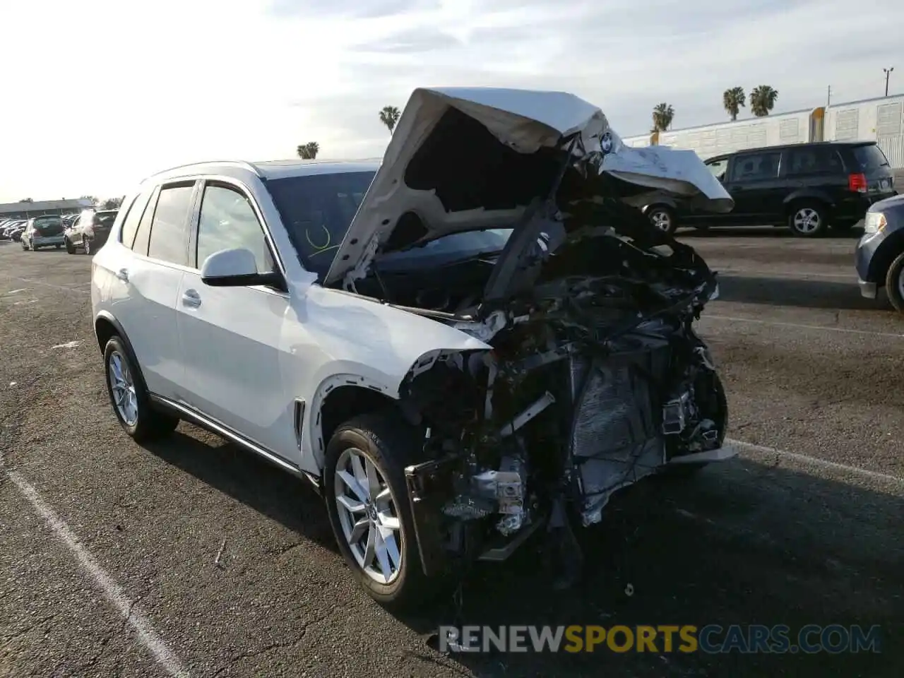 1 Photograph of a damaged car 5UXCR6C58KLL38520 BMW X5 2019