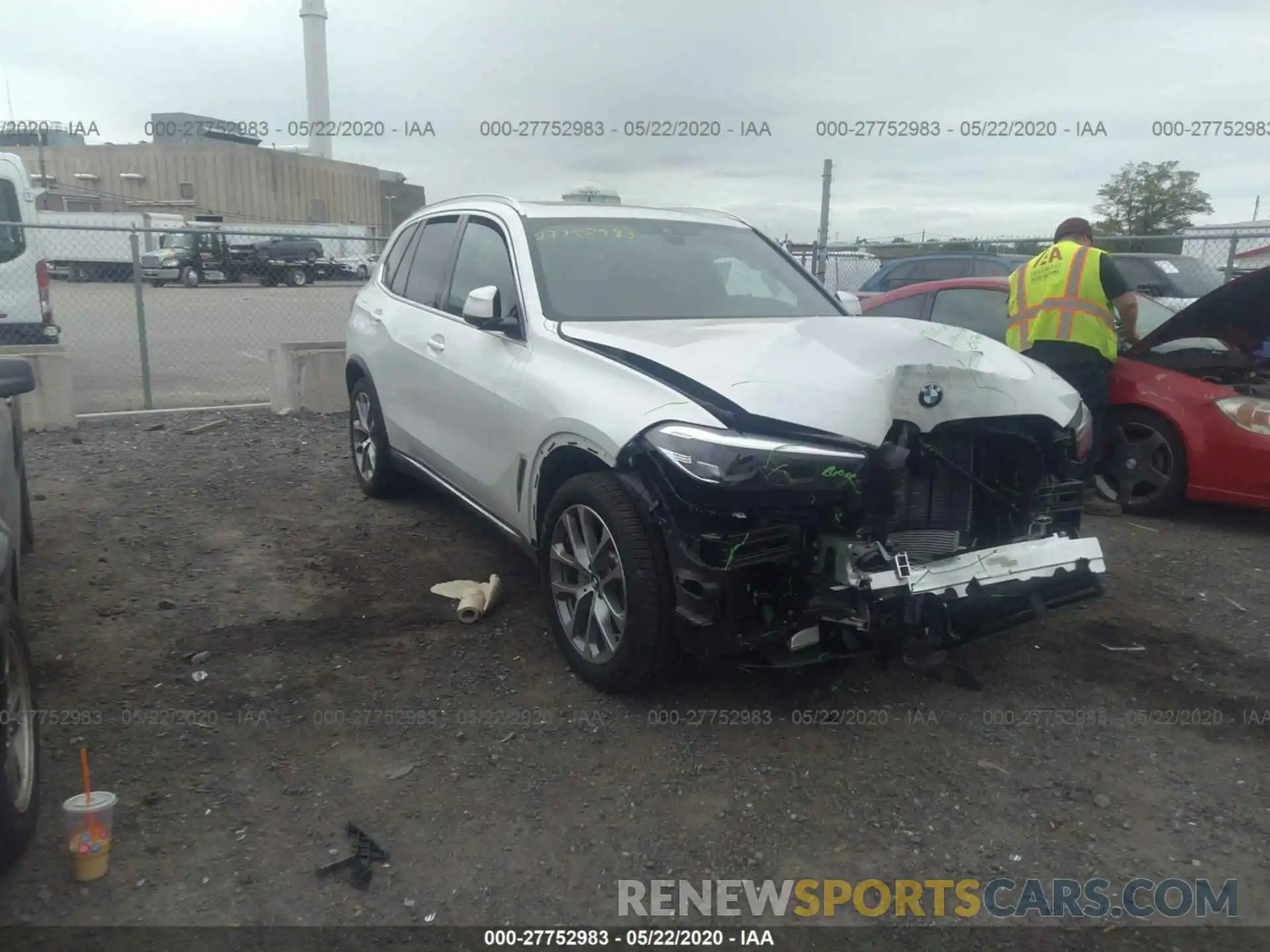 1 Photograph of a damaged car 5UXCR6C58KLL61697 BMW X5 2019