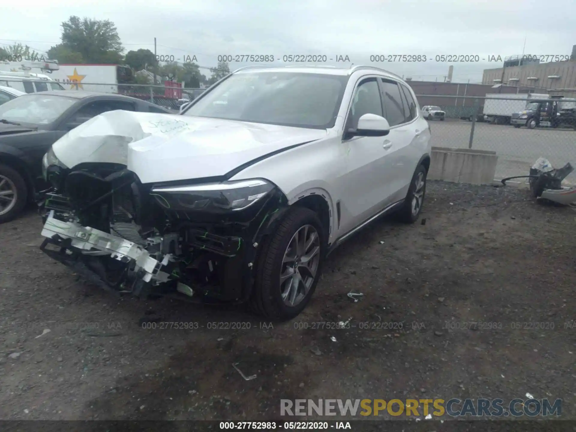 2 Photograph of a damaged car 5UXCR6C58KLL61697 BMW X5 2019