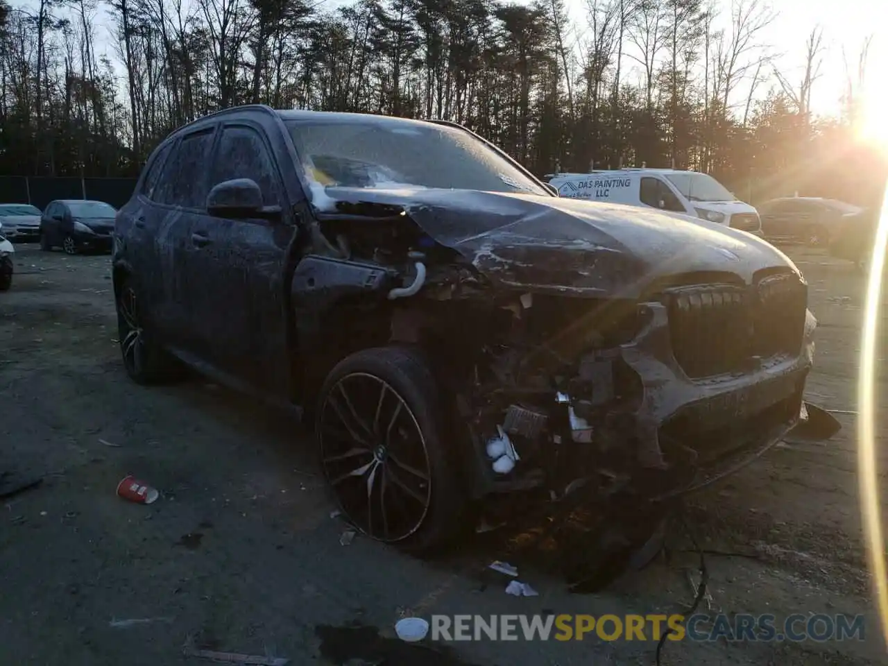 1 Photograph of a damaged car 5UXCR6C58KLL62980 BMW X5 2019