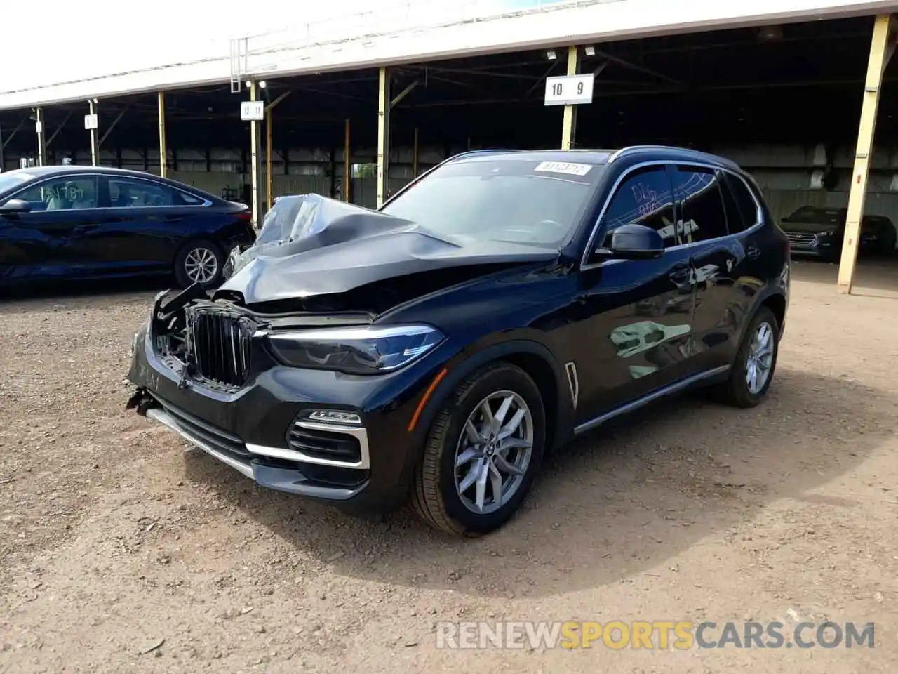 2 Фотография поврежденного автомобиля 5UXCR6C58KLL63837 BMW X5 2019