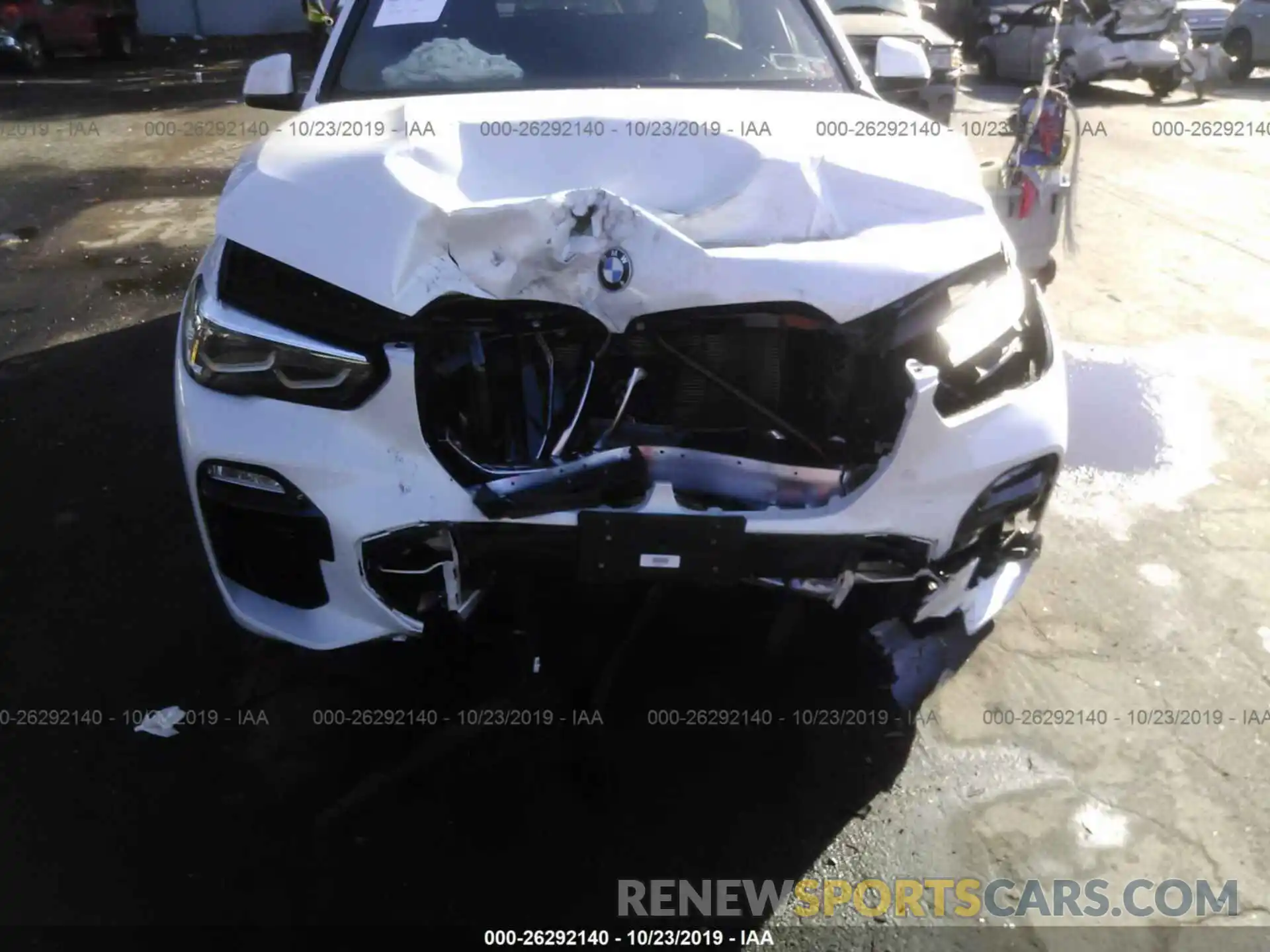 6 Photograph of a damaged car 5UXCR6C58KLL63997 BMW X5 2019