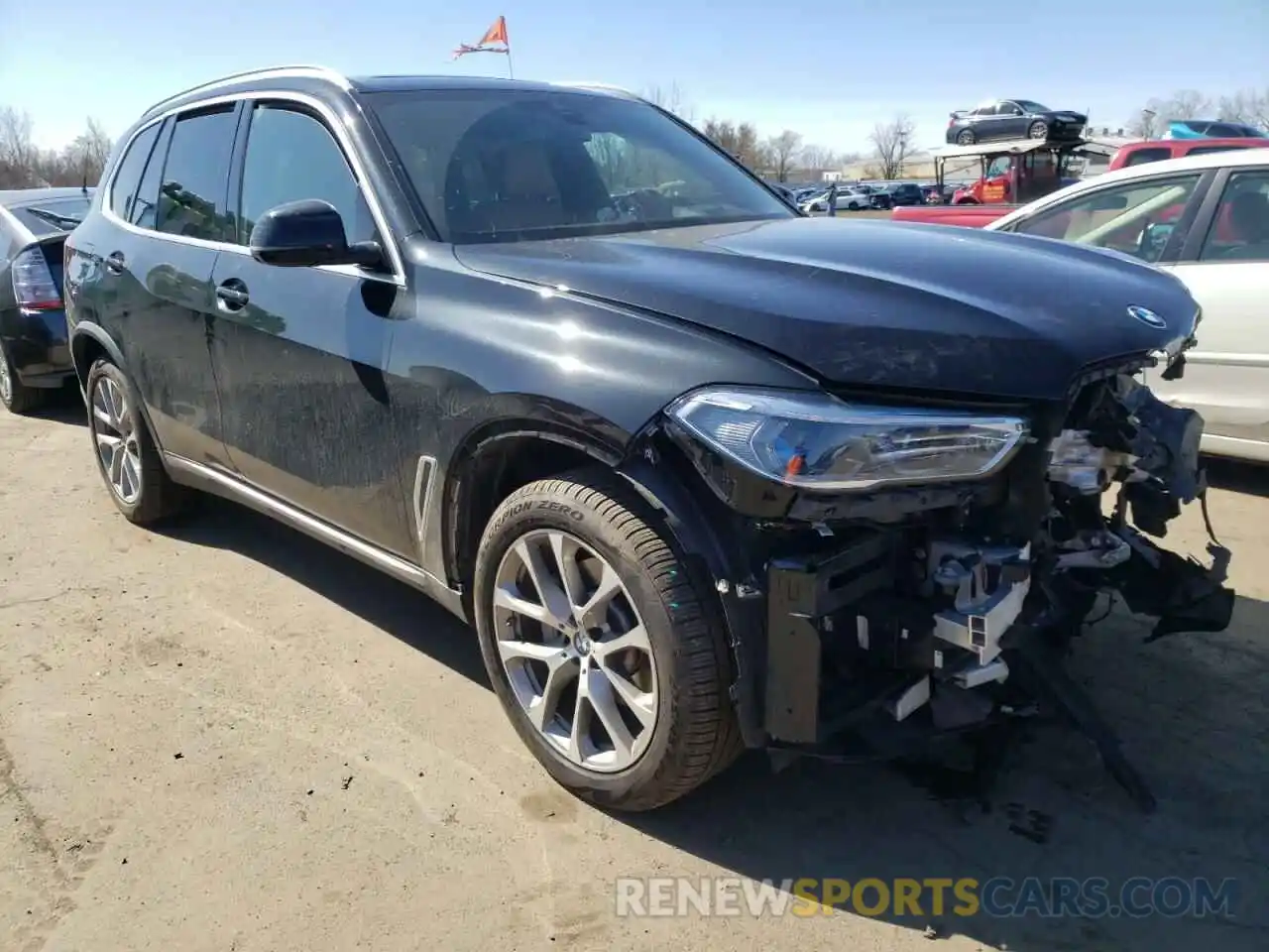 1 Photograph of a damaged car 5UXCR6C59KLK79073 BMW X5 2019