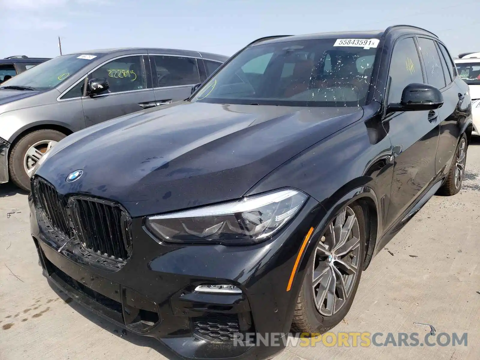 2 Photograph of a damaged car 5UXCR6C59KLK79946 BMW X5 2019