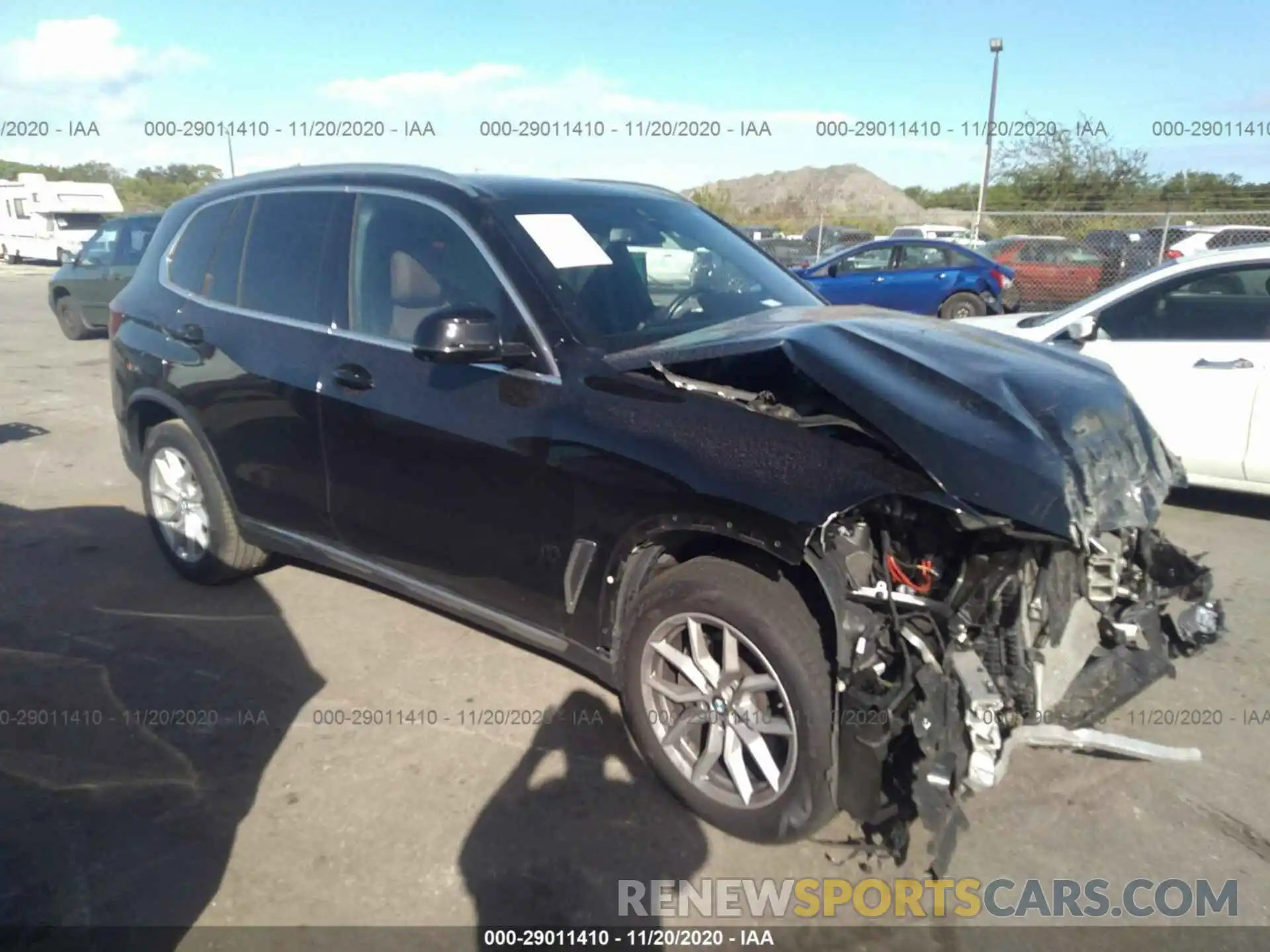 1 Photograph of a damaged car 5UXCR6C59KLK80580 BMW X5 2019