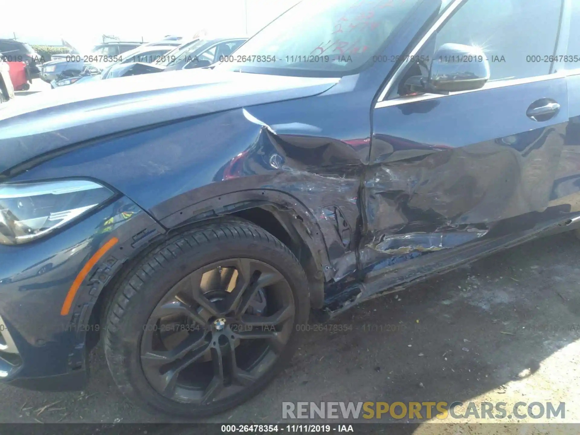 6 Фотография поврежденного автомобиля 5UXCR6C59KLK82474 BMW X5 2019