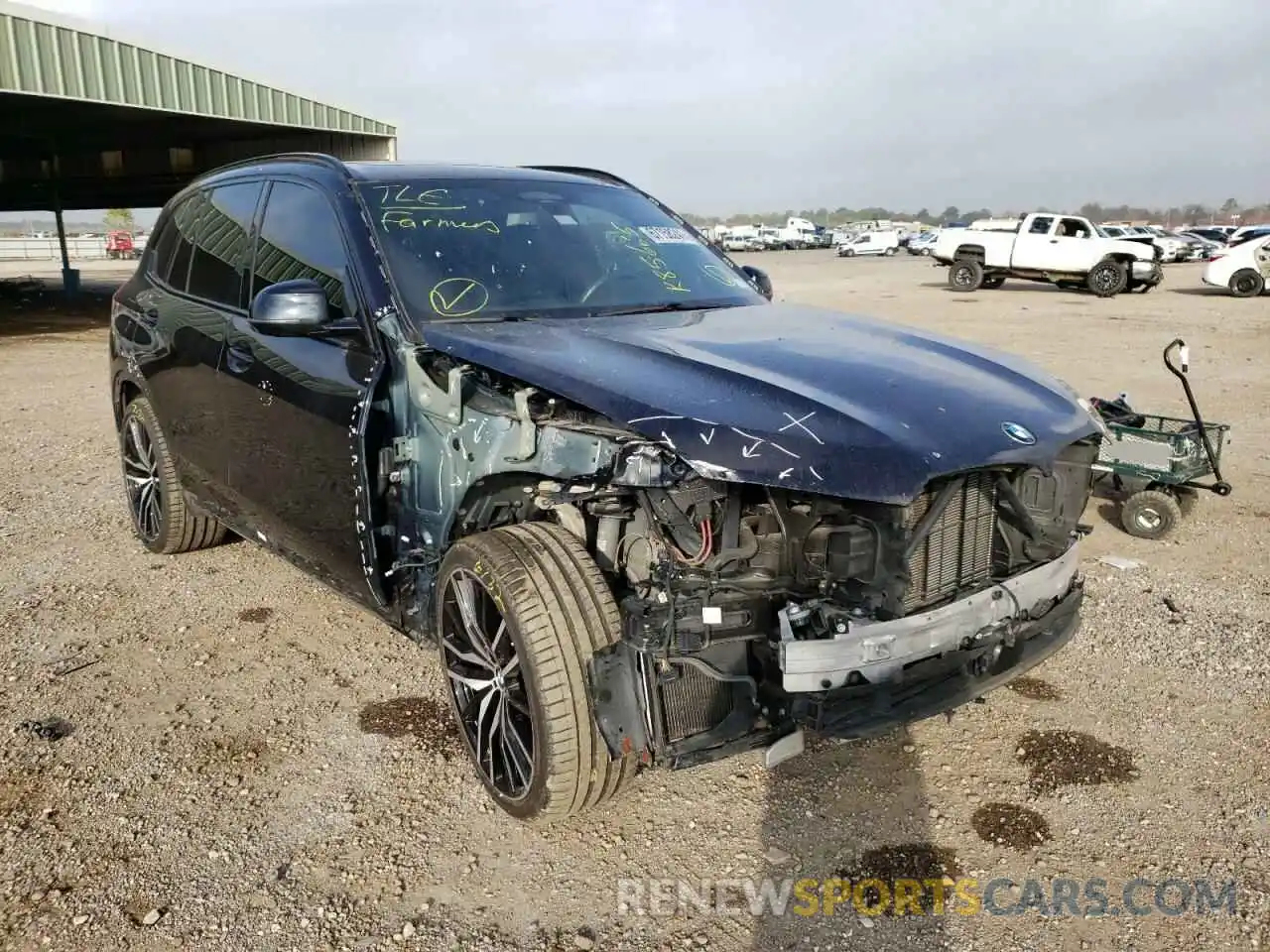 1 Photograph of a damaged car 5UXCR6C59KLK85665 BMW X5 2019