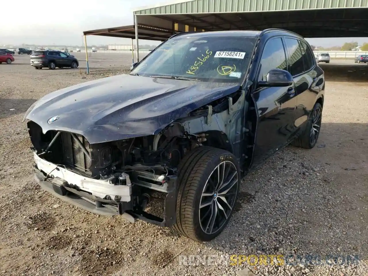 2 Photograph of a damaged car 5UXCR6C59KLK85665 BMW X5 2019