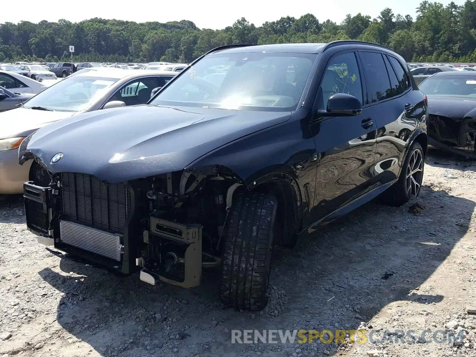 2 Photograph of a damaged car 5UXCR6C59KLK87013 BMW X5 2019