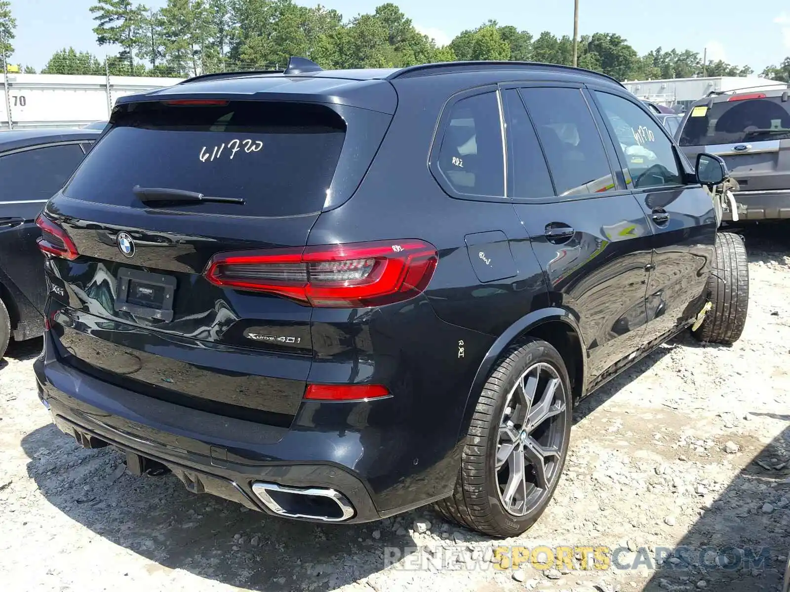 4 Photograph of a damaged car 5UXCR6C59KLK87013 BMW X5 2019