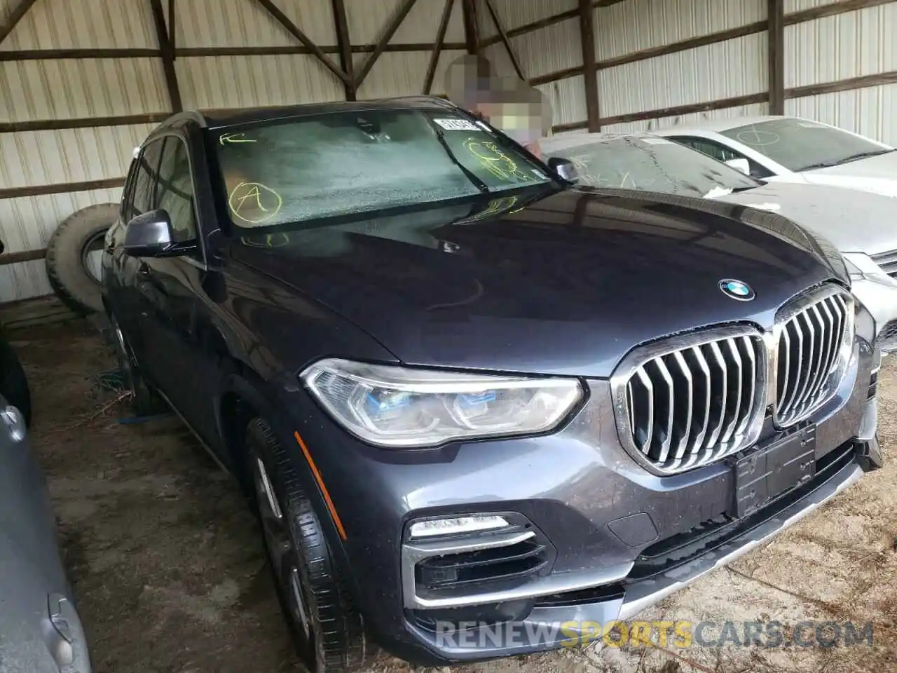 1 Photograph of a damaged car 5UXCR6C59KLL00617 BMW X5 2019