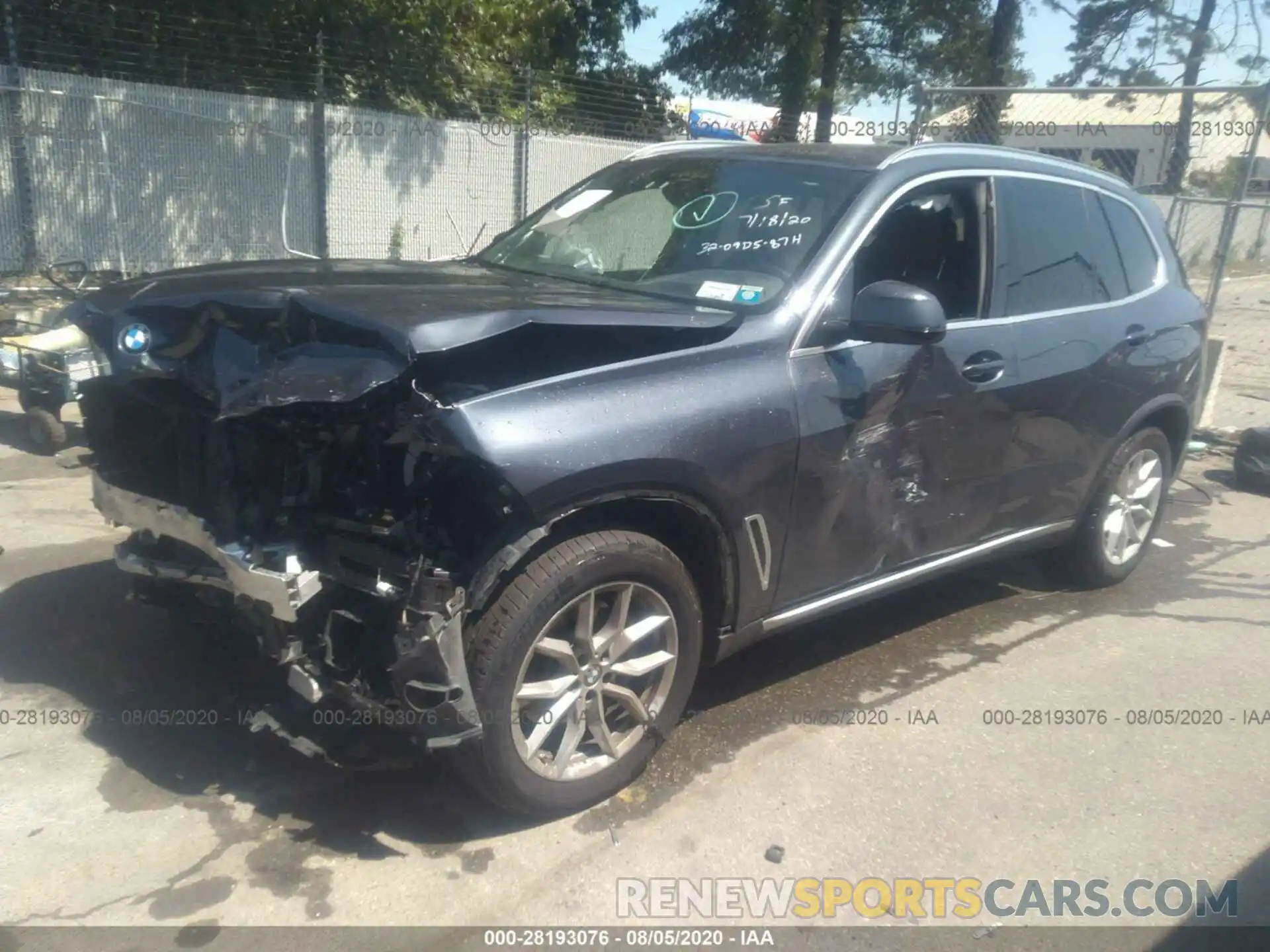 2 Photograph of a damaged car 5UXCR6C59KLL02710 BMW X5 2019