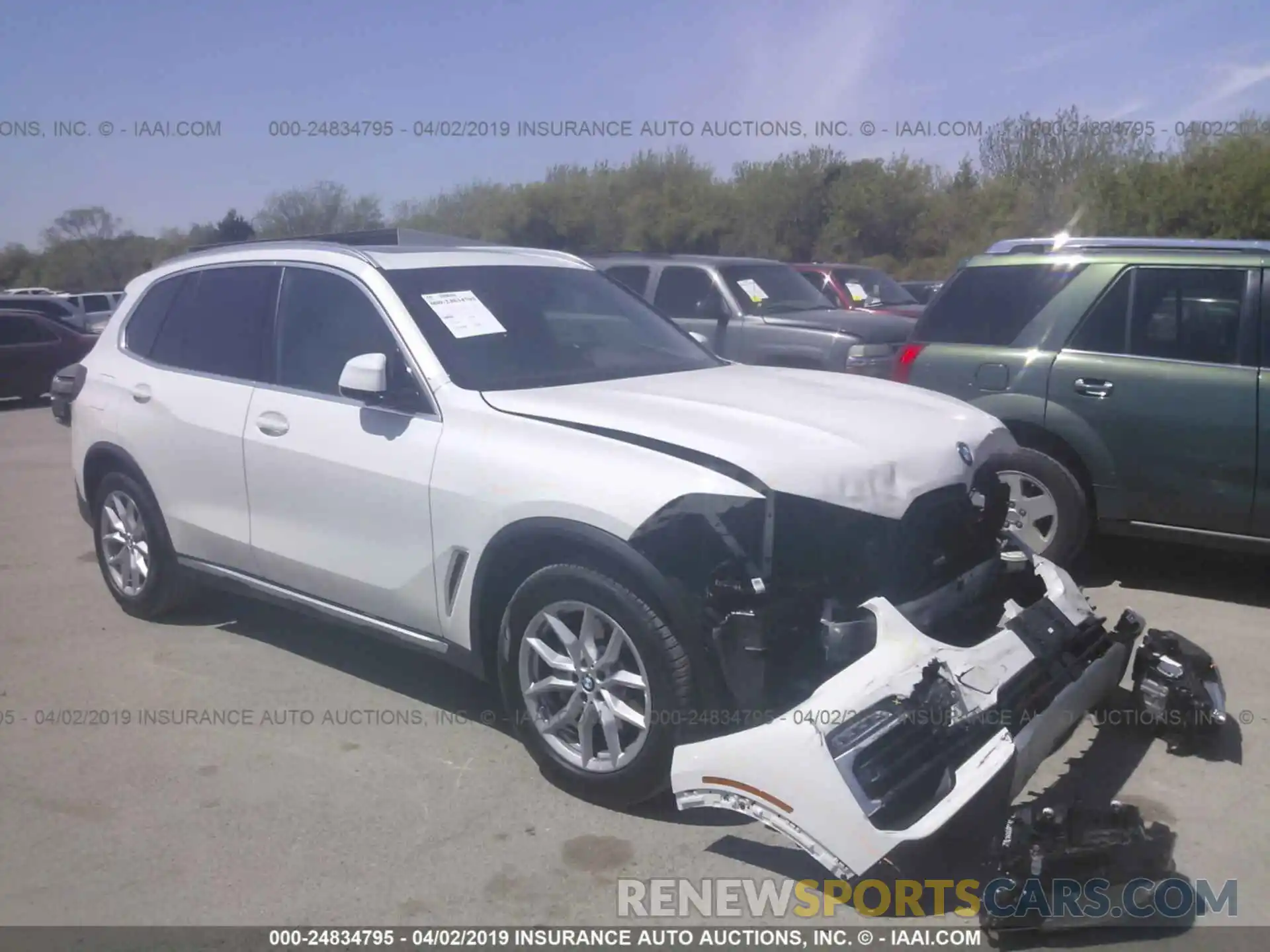 1 Photograph of a damaged car 5UXCR6C59KLL05624 BMW X5 2019