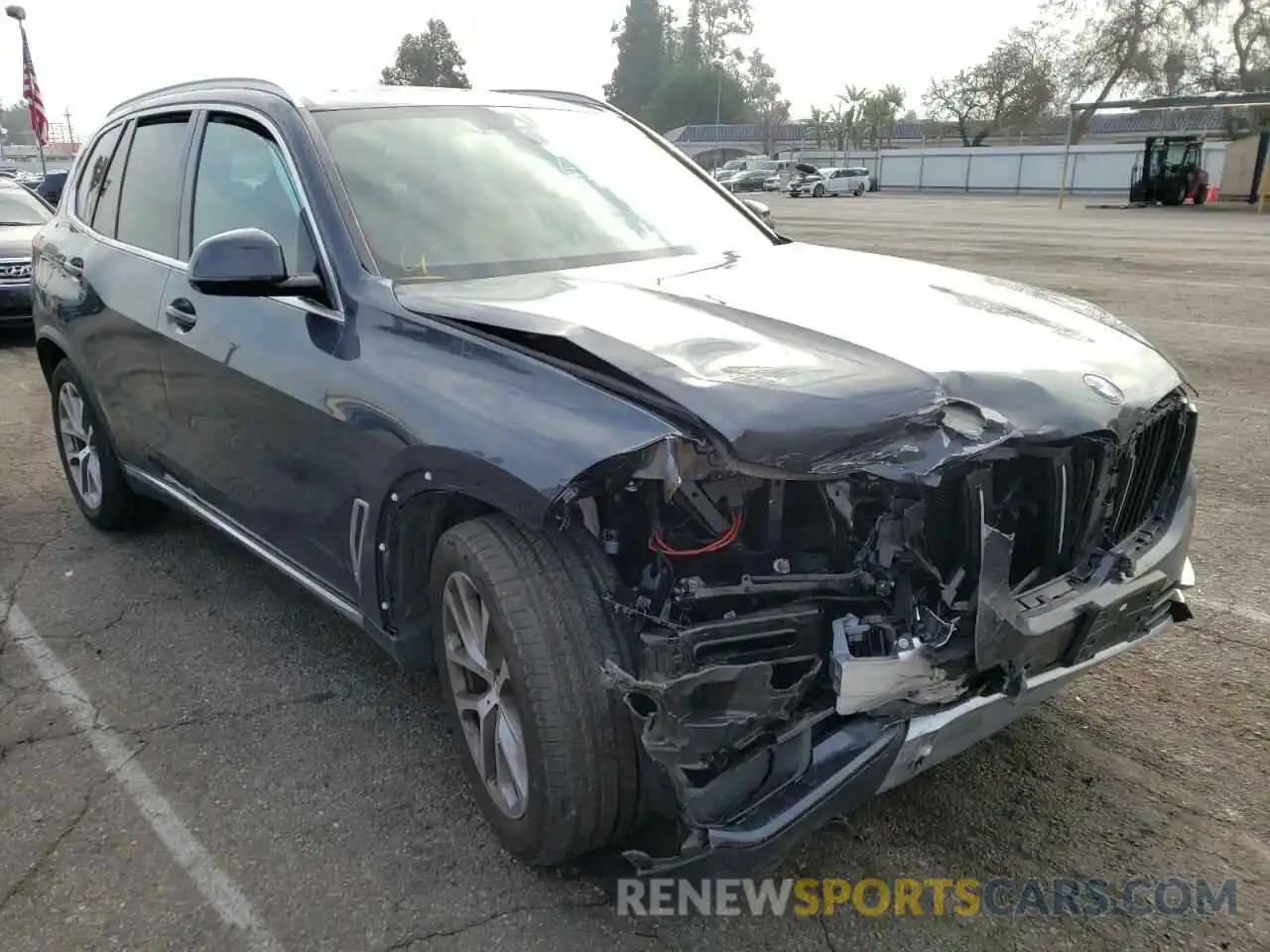 1 Photograph of a damaged car 5UXCR6C59KLL11164 BMW X5 2019