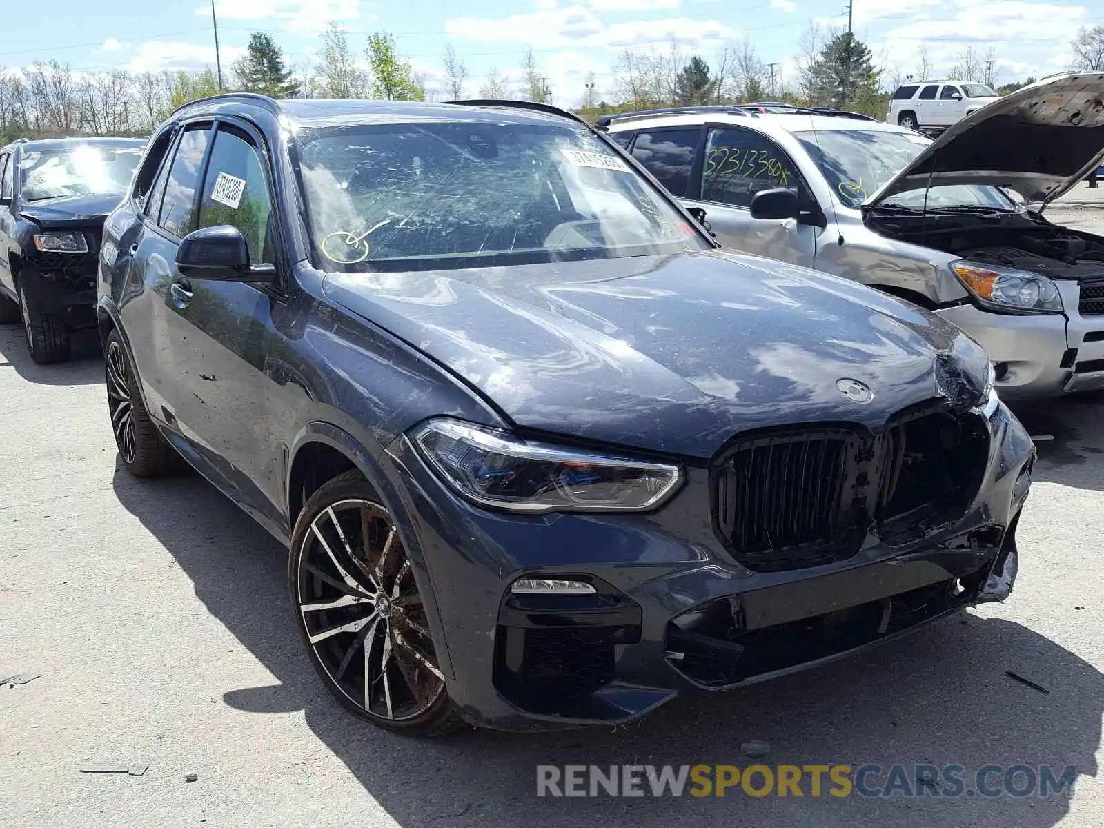 1 Photograph of a damaged car 5UXCR6C59KLL21578 BMW X5 2019