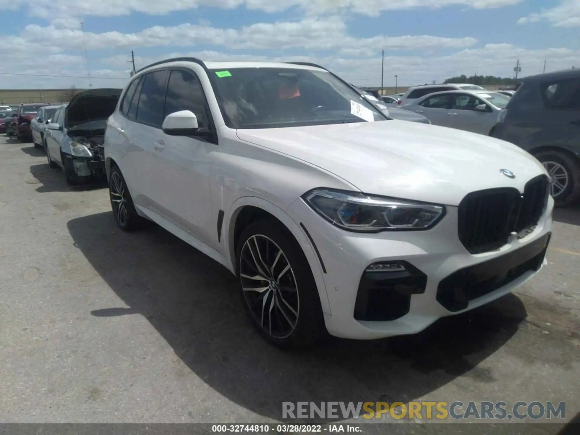 1 Photograph of a damaged car 5UXCR6C59KLL22410 BMW X5 2019