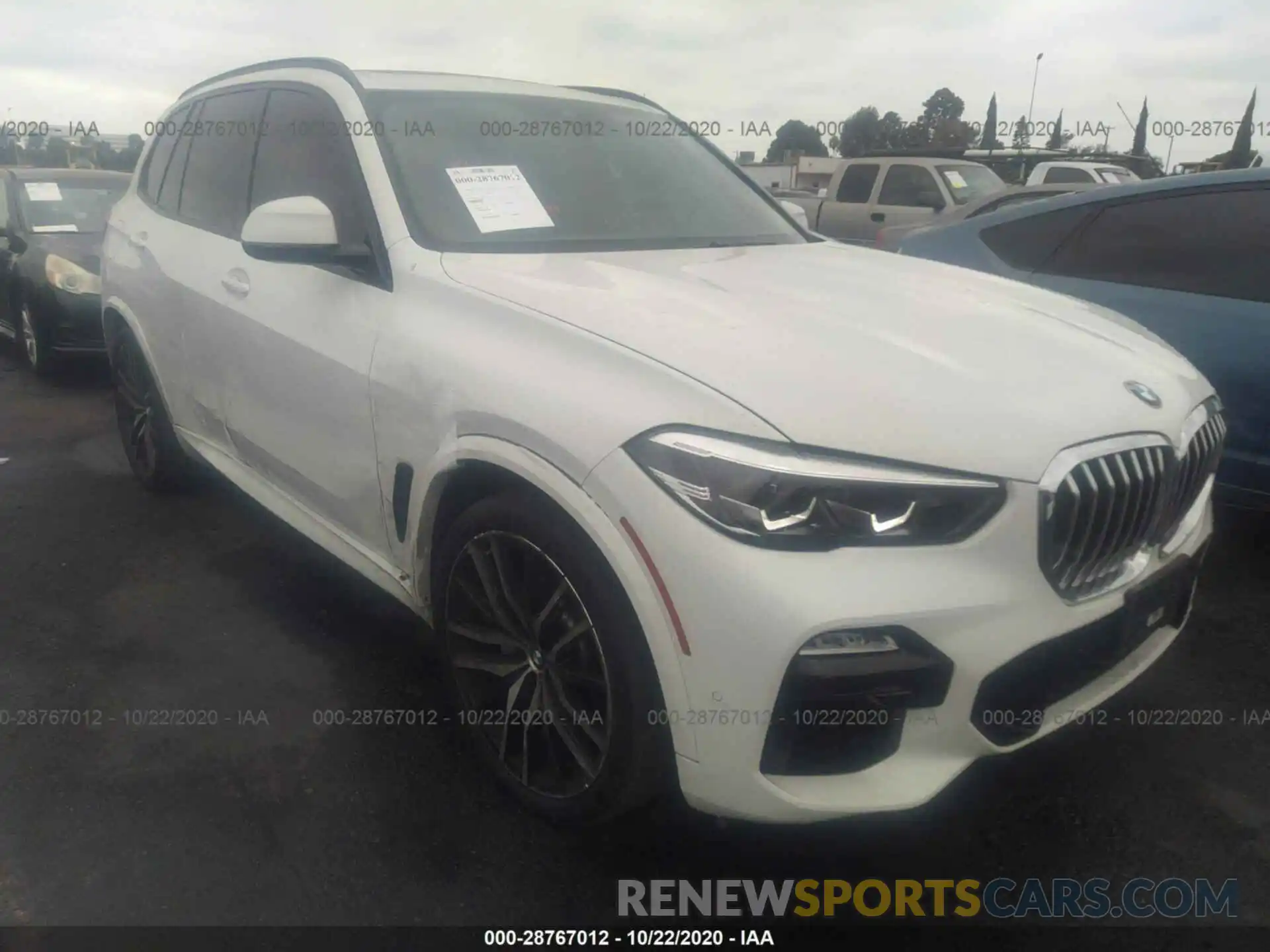 1 Фотография поврежденного автомобиля 5UXCR6C59KLL23704 BMW X5 2019