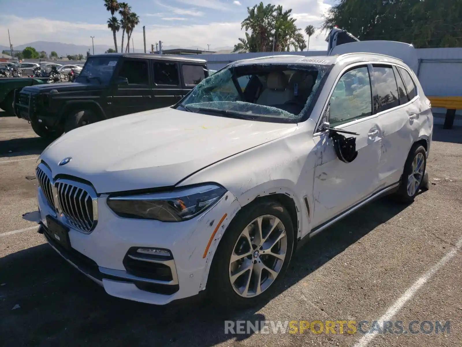 2 Photograph of a damaged car 5UXCR6C59KLL24478 BMW X5 2019