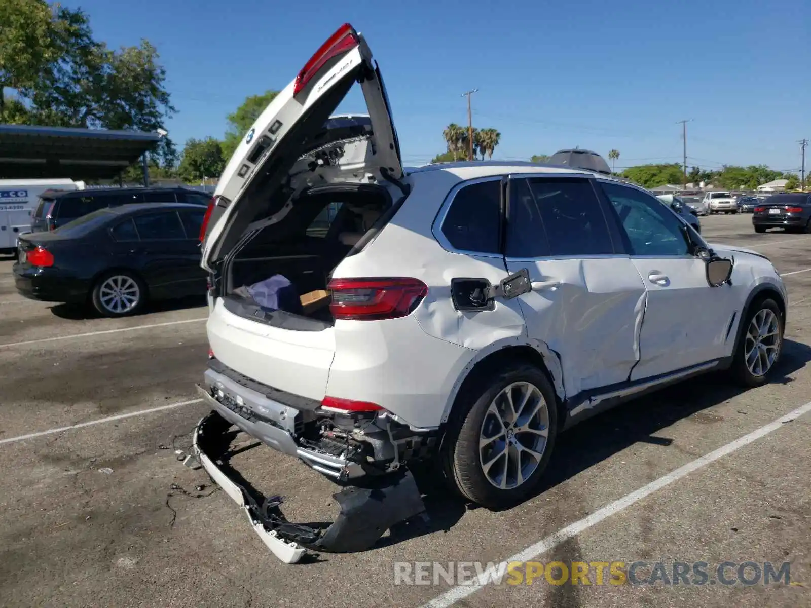 4 Photograph of a damaged car 5UXCR6C59KLL24478 BMW X5 2019