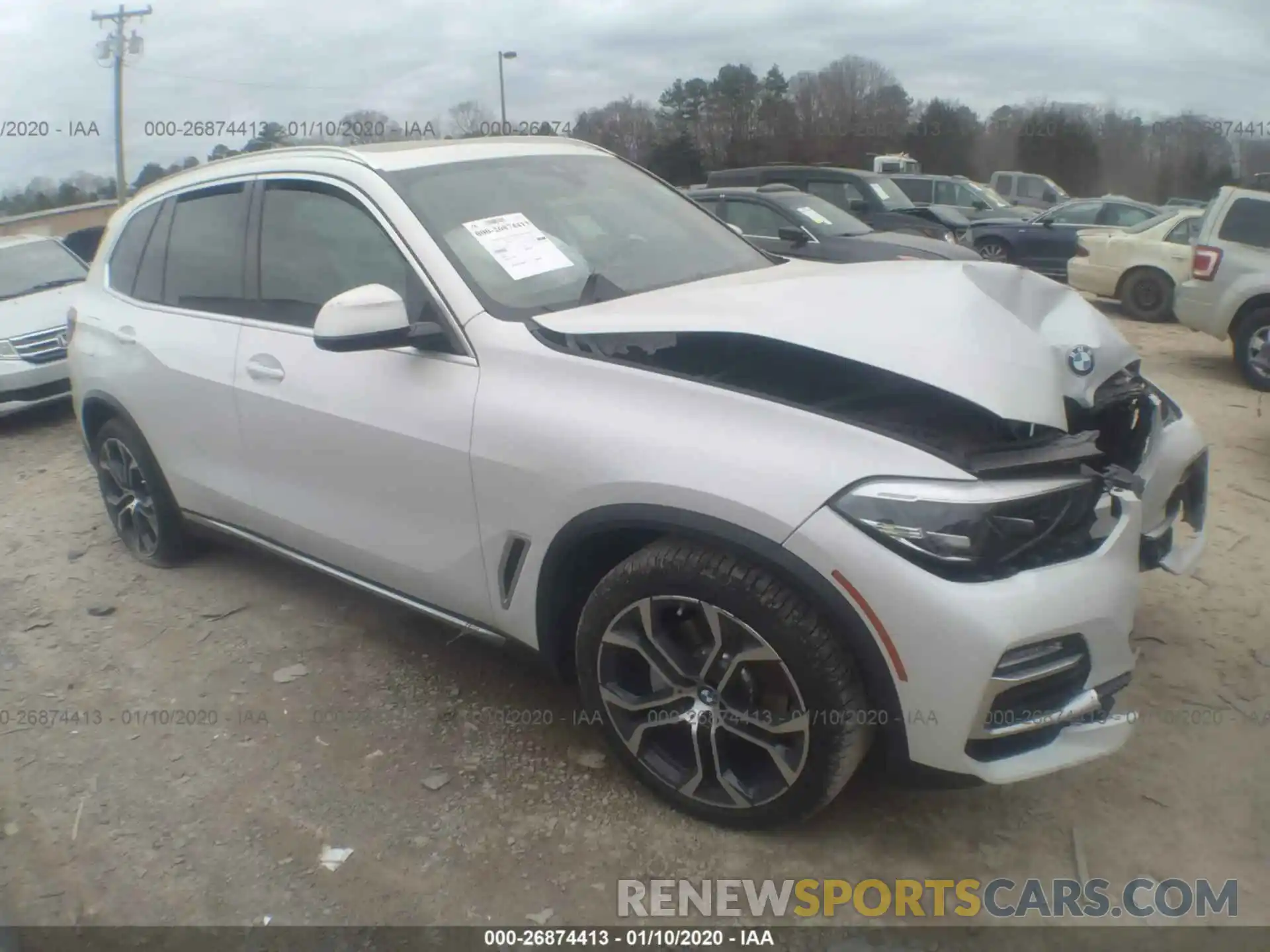 1 Photograph of a damaged car 5UXCR6C59KLL24559 BMW X5 2019