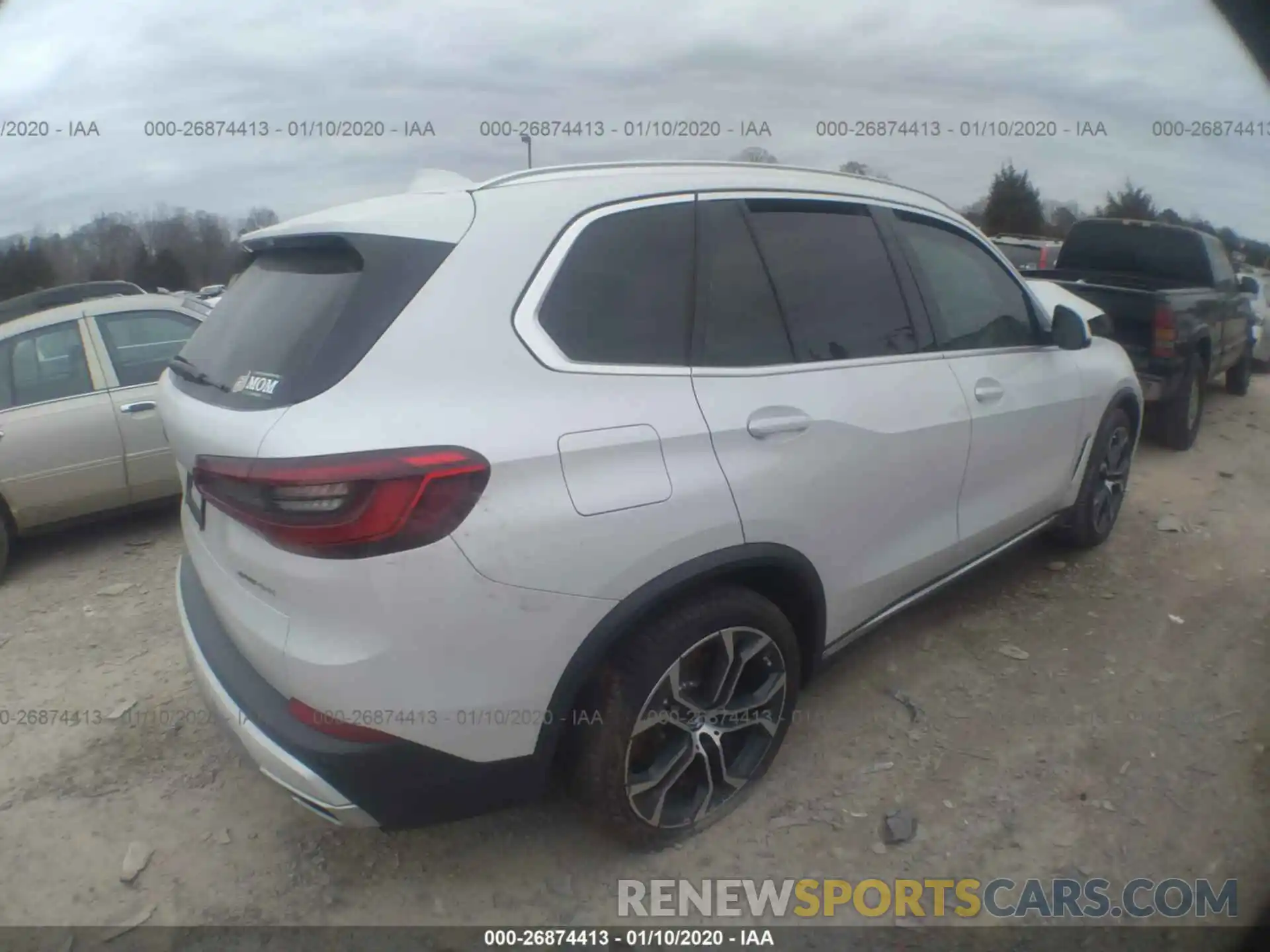 4 Photograph of a damaged car 5UXCR6C59KLL24559 BMW X5 2019