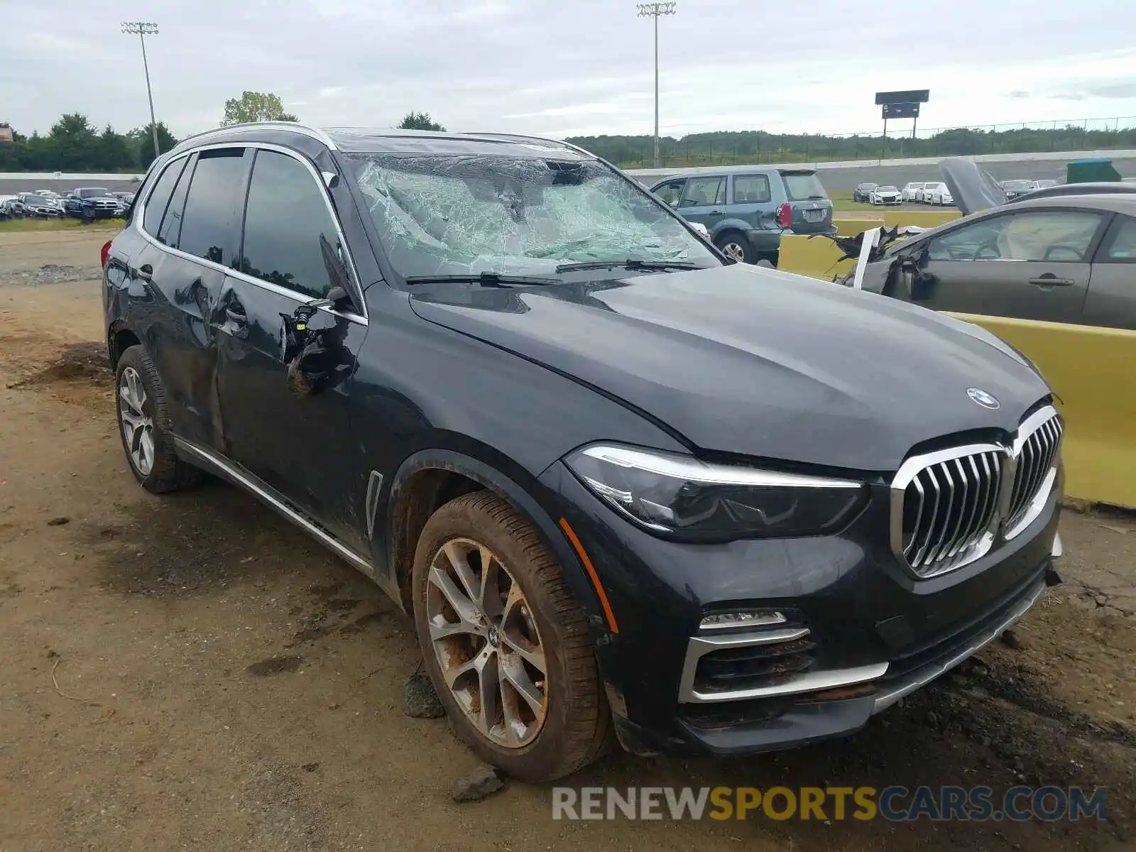 1 Photograph of a damaged car 5UXCR6C59KLL24707 BMW X5 2019