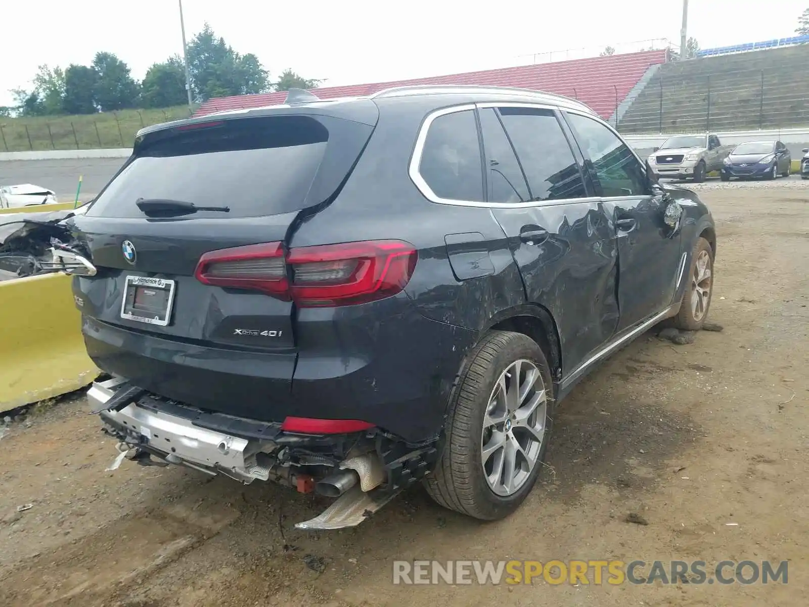 4 Photograph of a damaged car 5UXCR6C59KLL24707 BMW X5 2019