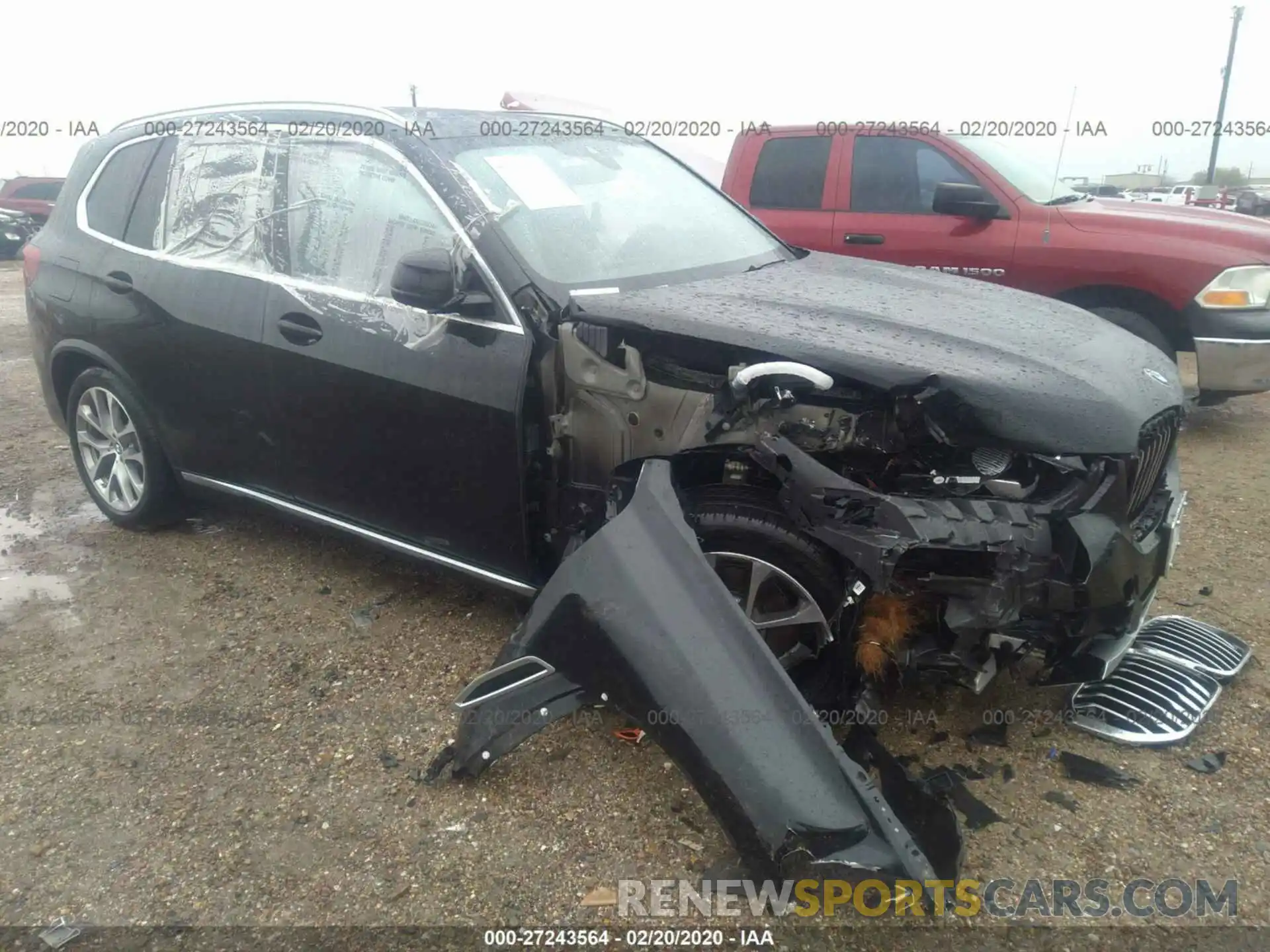 1 Photograph of a damaged car 5UXCR6C59KLL34797 BMW X5 2019