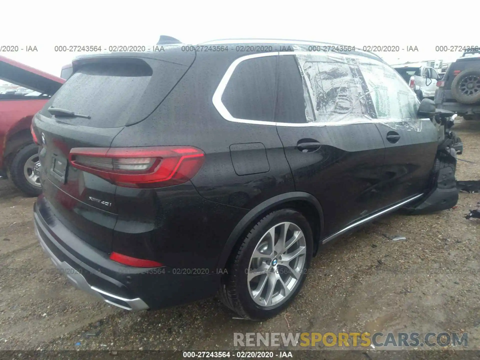 4 Photograph of a damaged car 5UXCR6C59KLL34797 BMW X5 2019