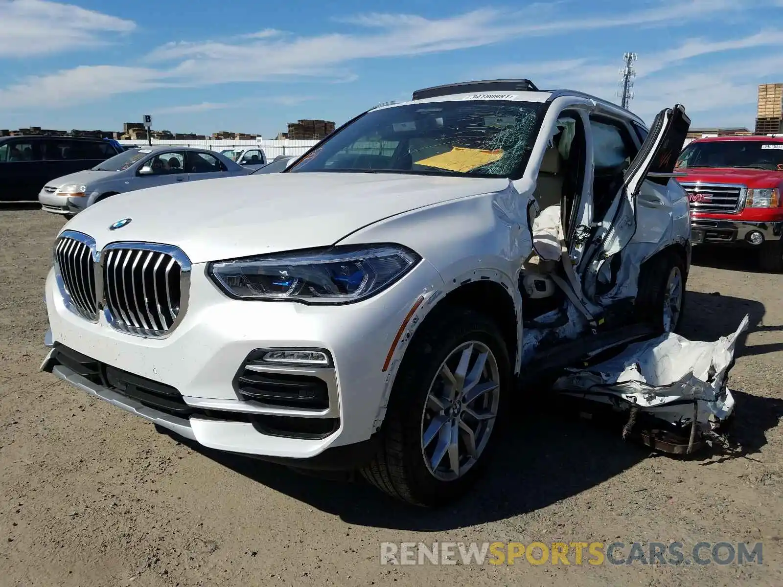 2 Photograph of a damaged car 5UXCR6C59KLL35349 BMW X5 2019