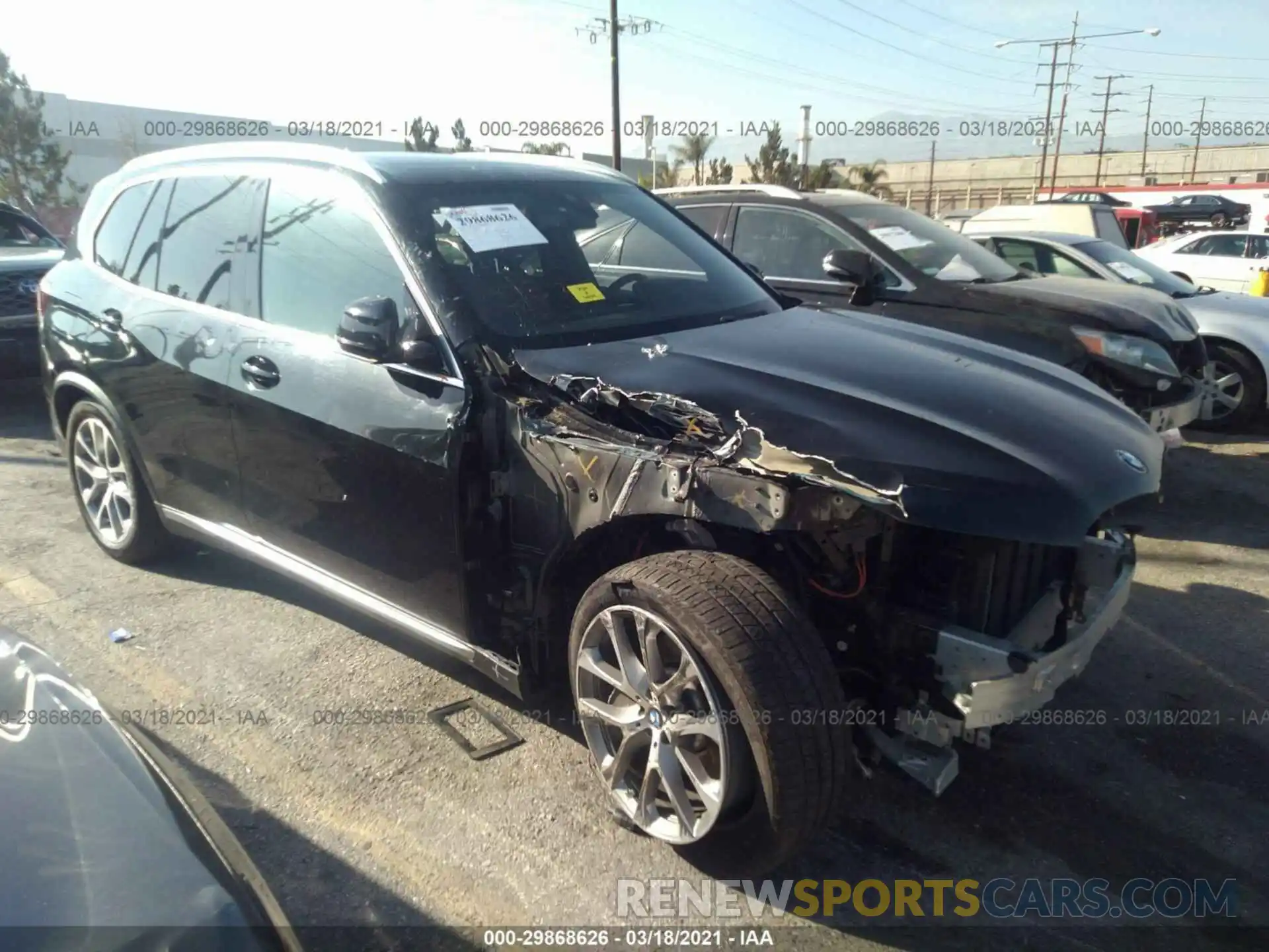 1 Photograph of a damaged car 5UXCR6C59KLL36971 BMW X5 2019