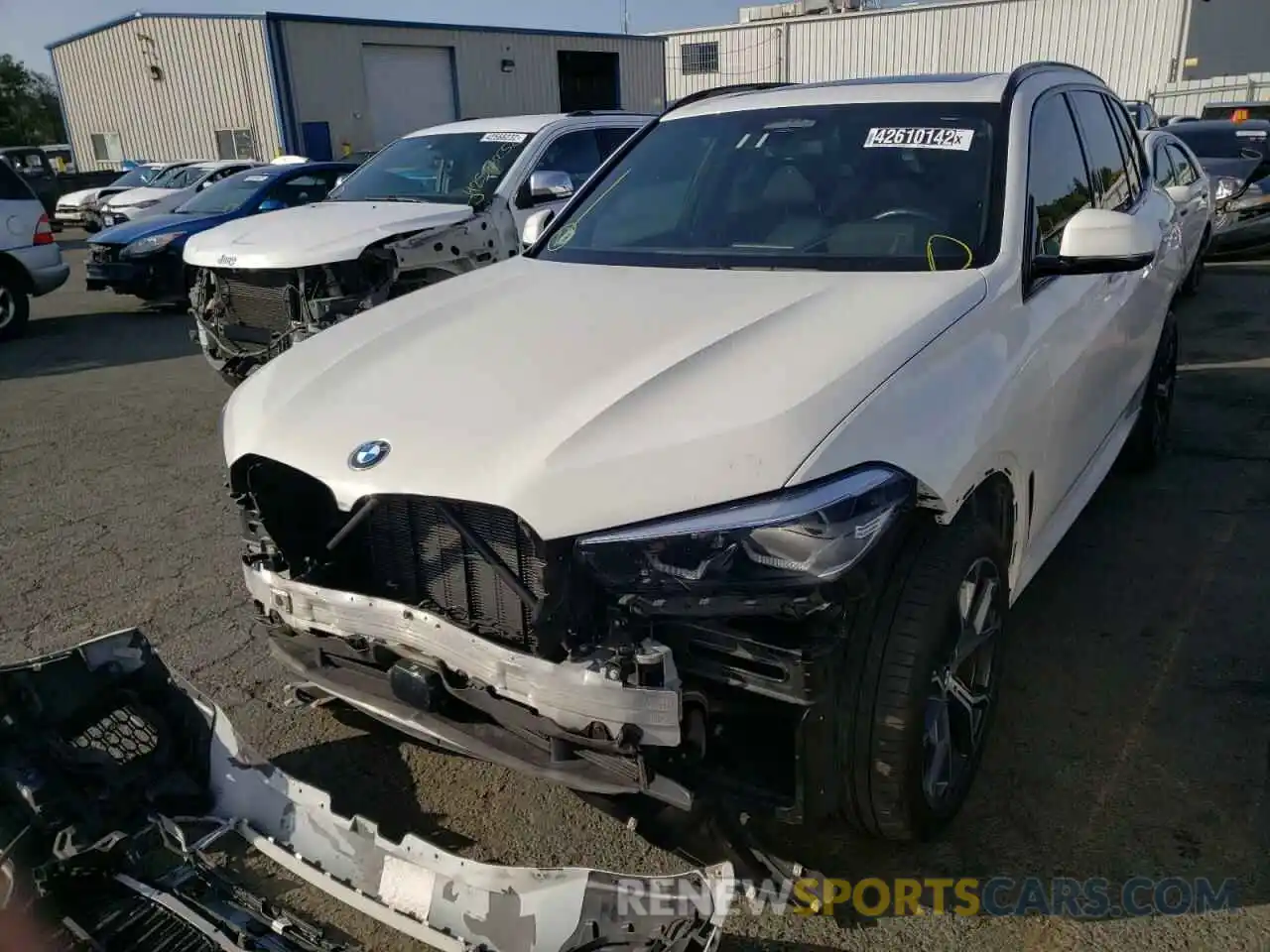 2 Photograph of a damaged car 5UXCR6C59KLL39627 BMW X5 2019