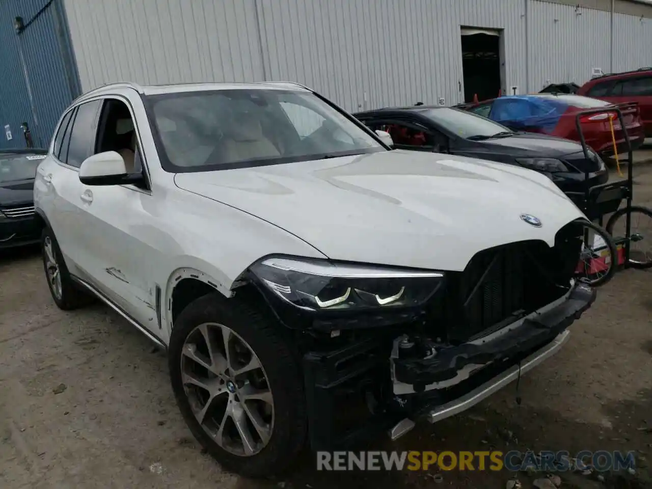 1 Photograph of a damaged car 5UXCR6C59KLL53303 BMW X5 2019