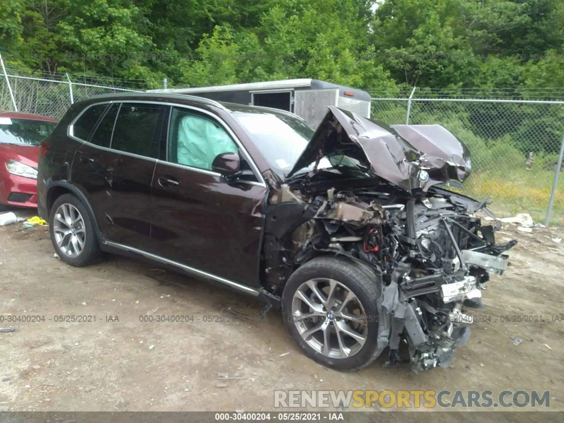 1 Photograph of a damaged car 5UXCR6C59KLL61854 BMW X5 2019