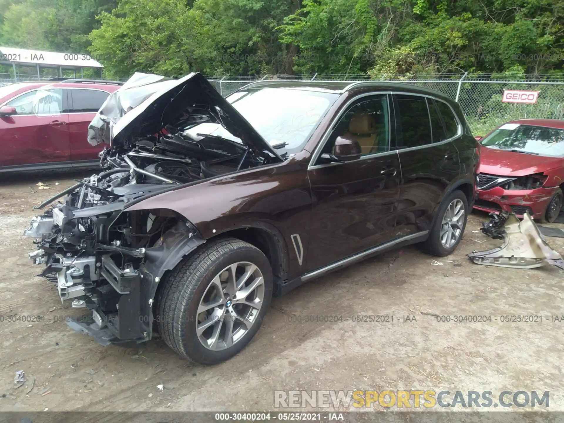 2 Photograph of a damaged car 5UXCR6C59KLL61854 BMW X5 2019