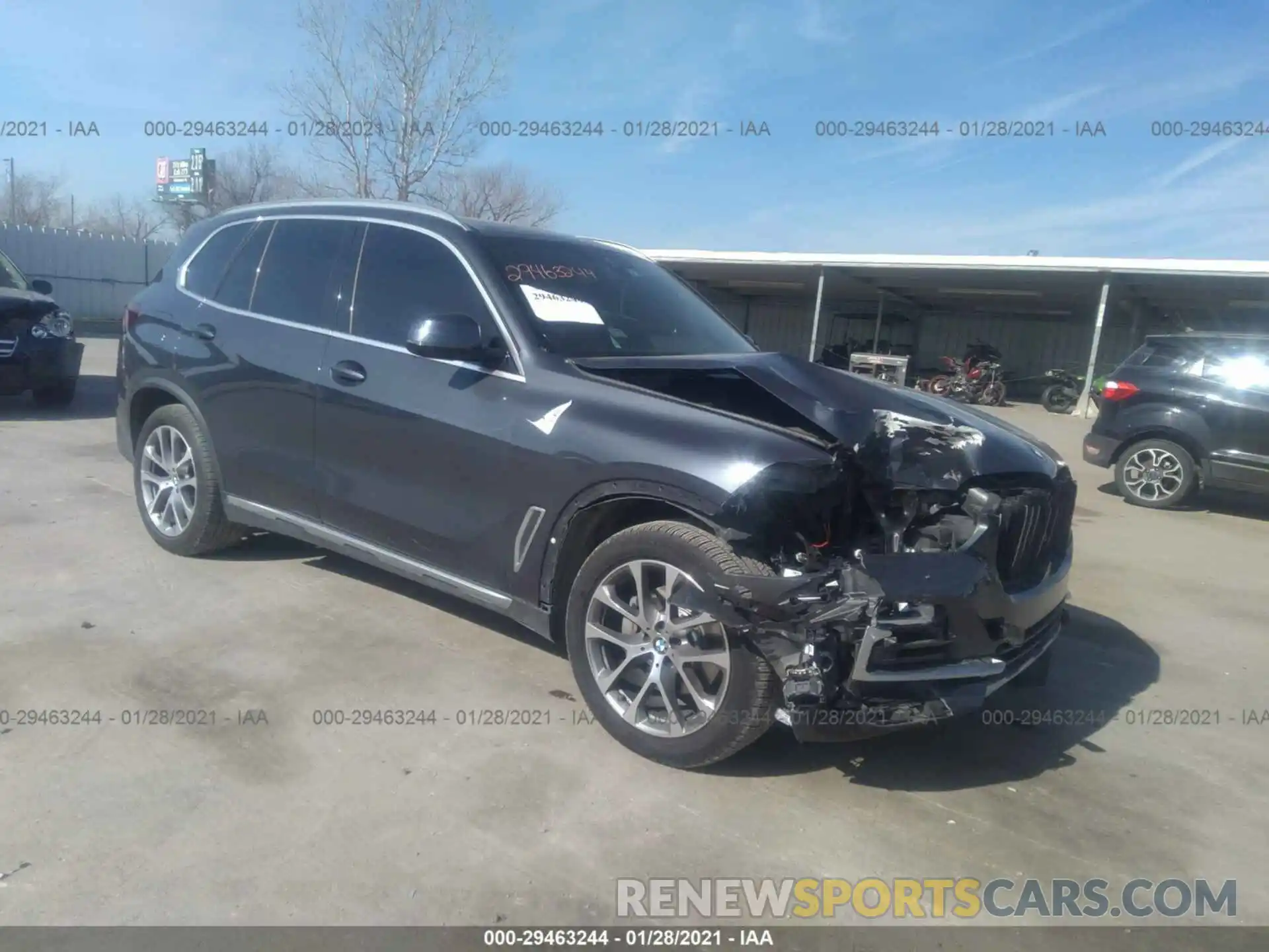 1 Photograph of a damaged car 5UXCR6C59KLL62177 BMW X5 2019