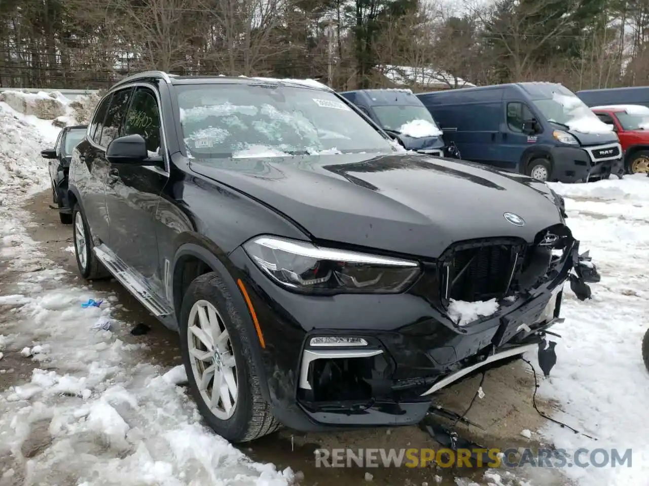 1 Photograph of a damaged car 5UXCR6C59KLL62485 BMW X5 2019