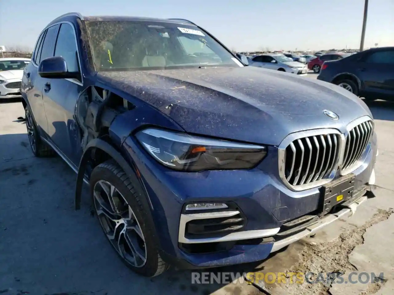 1 Photograph of a damaged car 5UXCR6C59KLL63930 BMW X5 2019