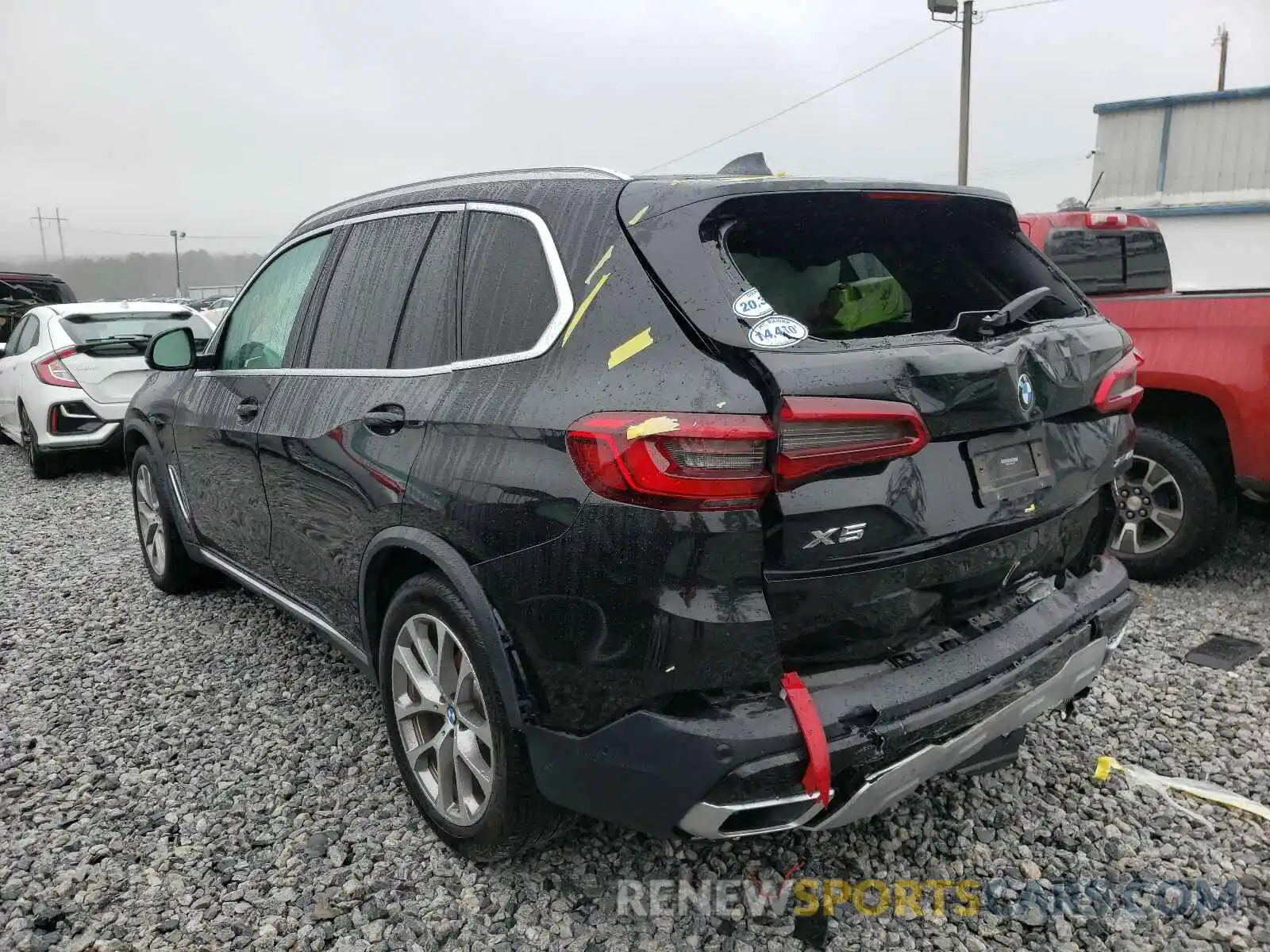 3 Photograph of a damaged car 5UXCR6C5XKLK79308 BMW X5 2019