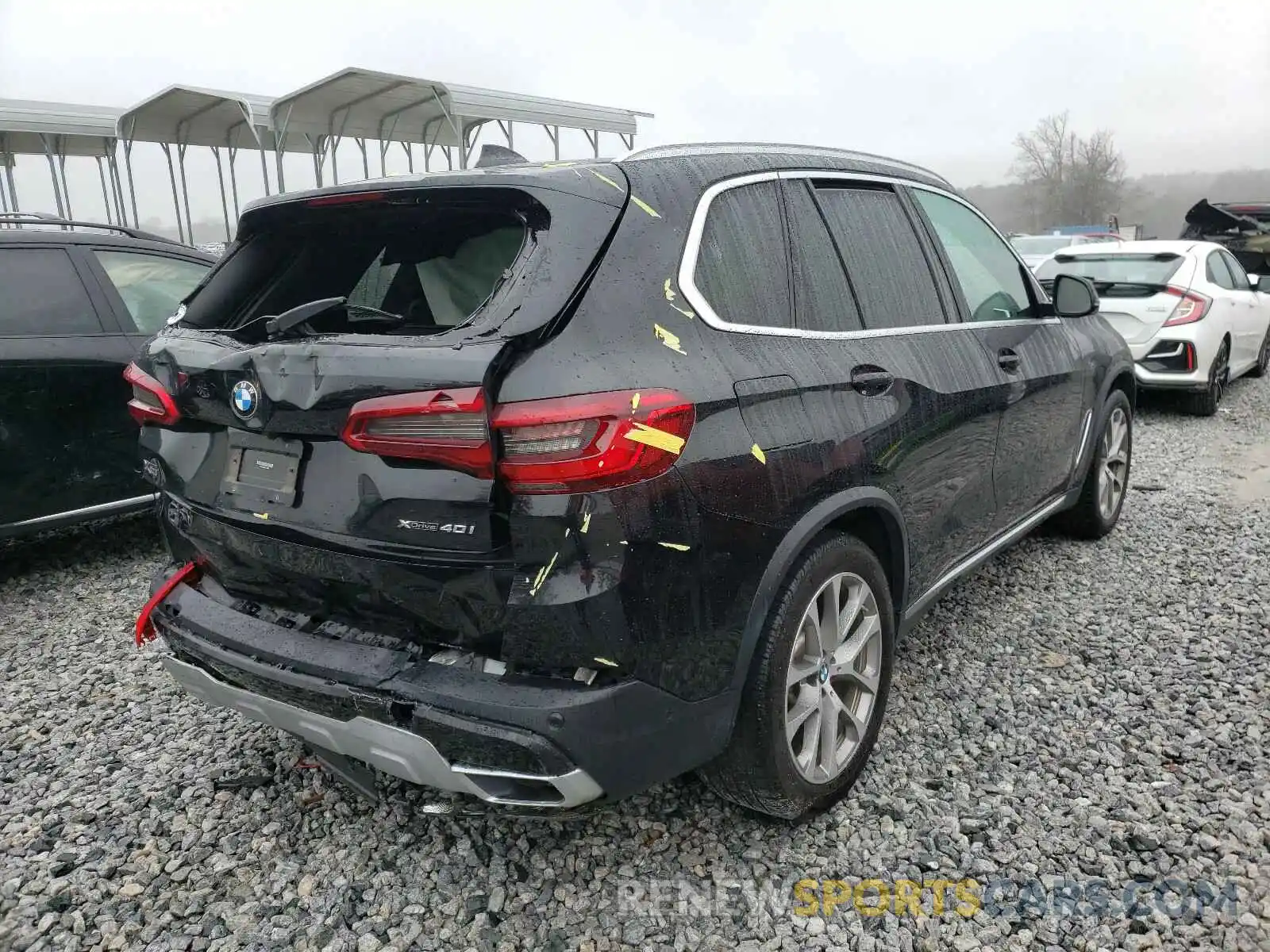 4 Photograph of a damaged car 5UXCR6C5XKLK79308 BMW X5 2019