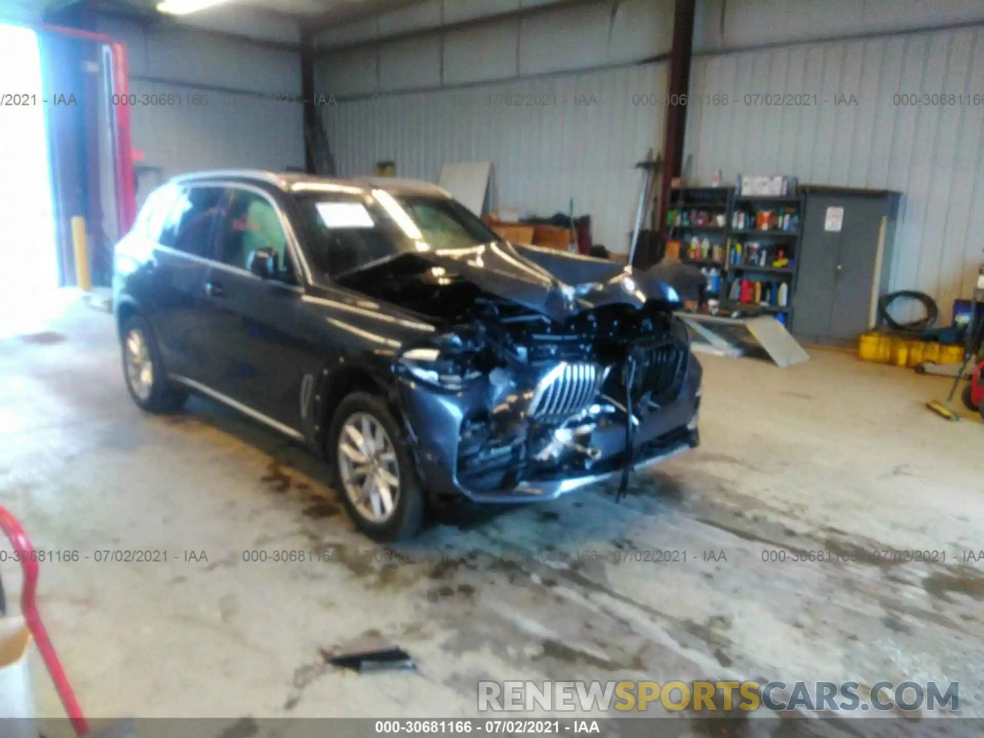 1 Photograph of a damaged car 5UXCR6C5XKLK79583 BMW X5 2019