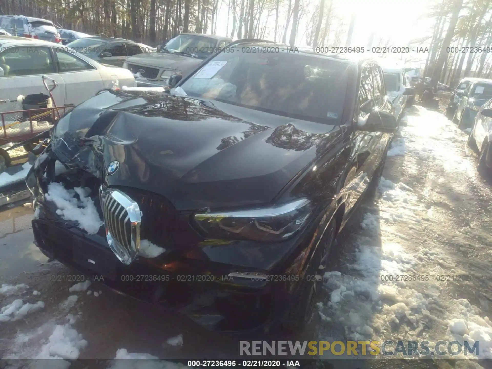 2 Photograph of a damaged car 5UXCR6C5XKLK81009 BMW X5 2019