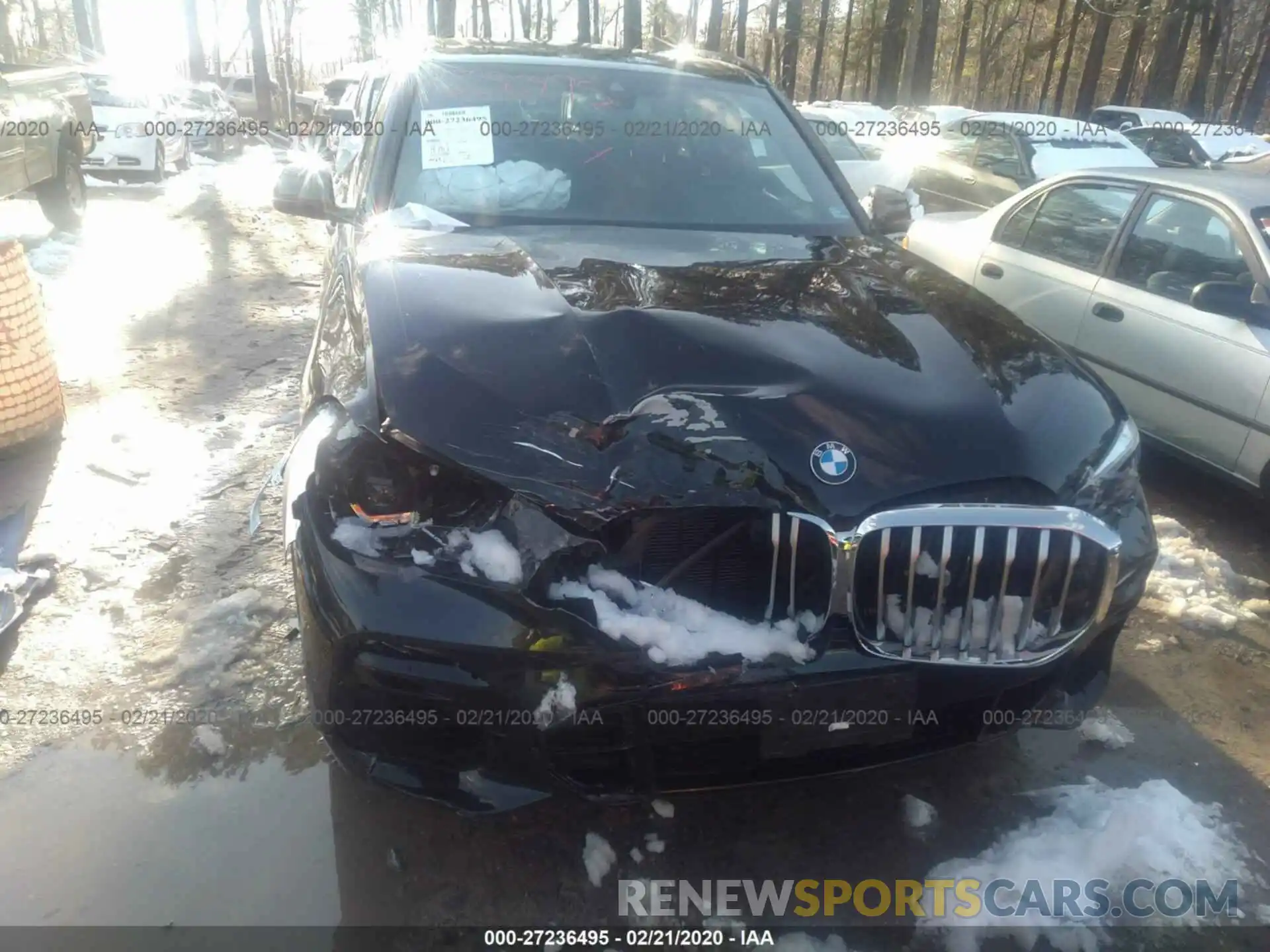 6 Photograph of a damaged car 5UXCR6C5XKLK81009 BMW X5 2019