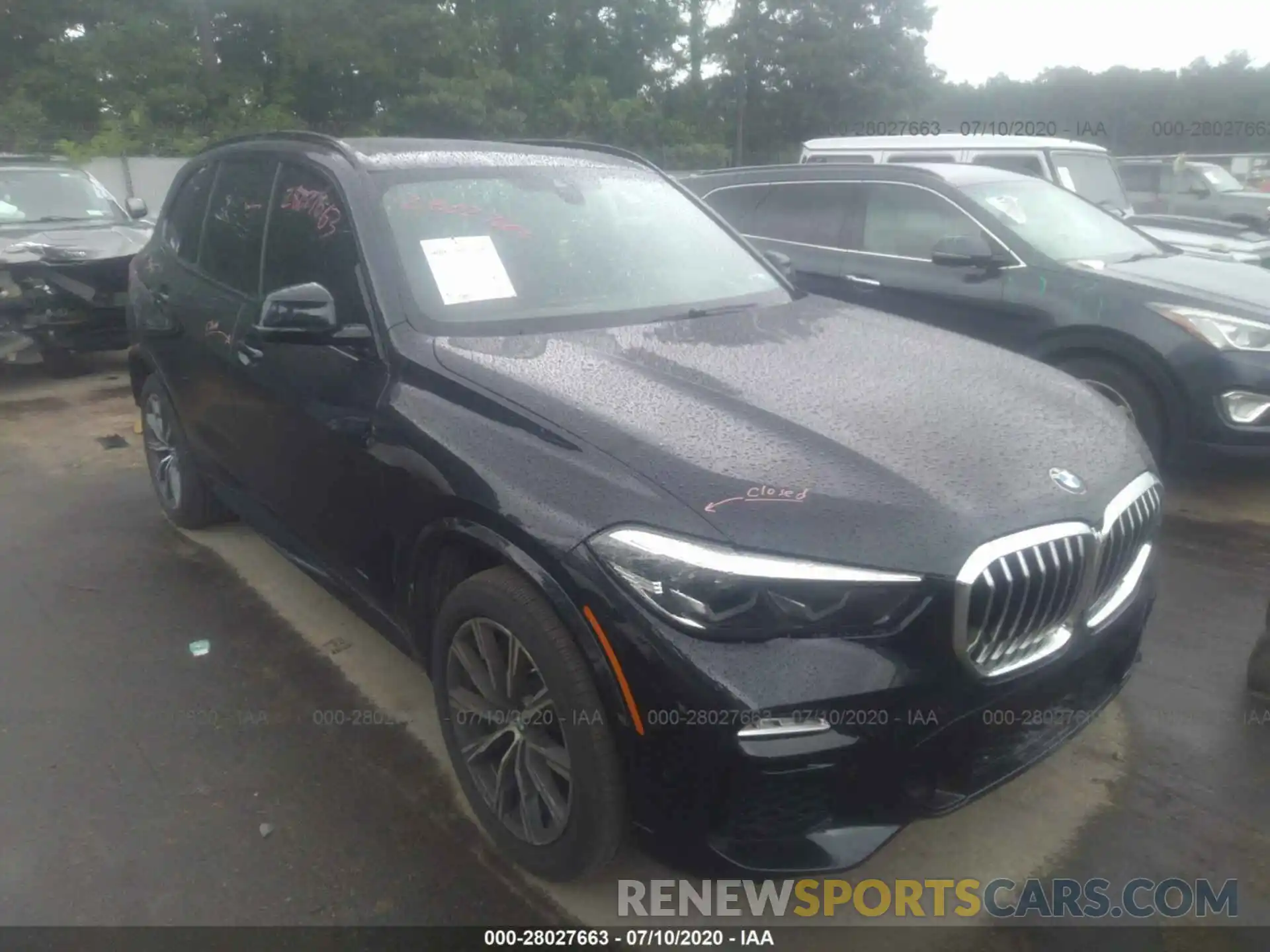 1 Photograph of a damaged car 5UXCR6C5XKLK81737 BMW X5 2019