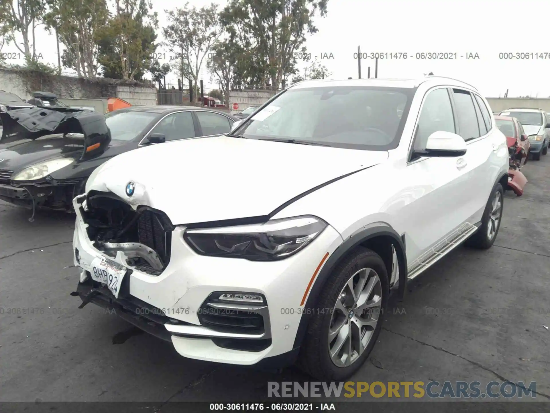 2 Photograph of a damaged car 5UXCR6C5XKLK88588 BMW X5 2019