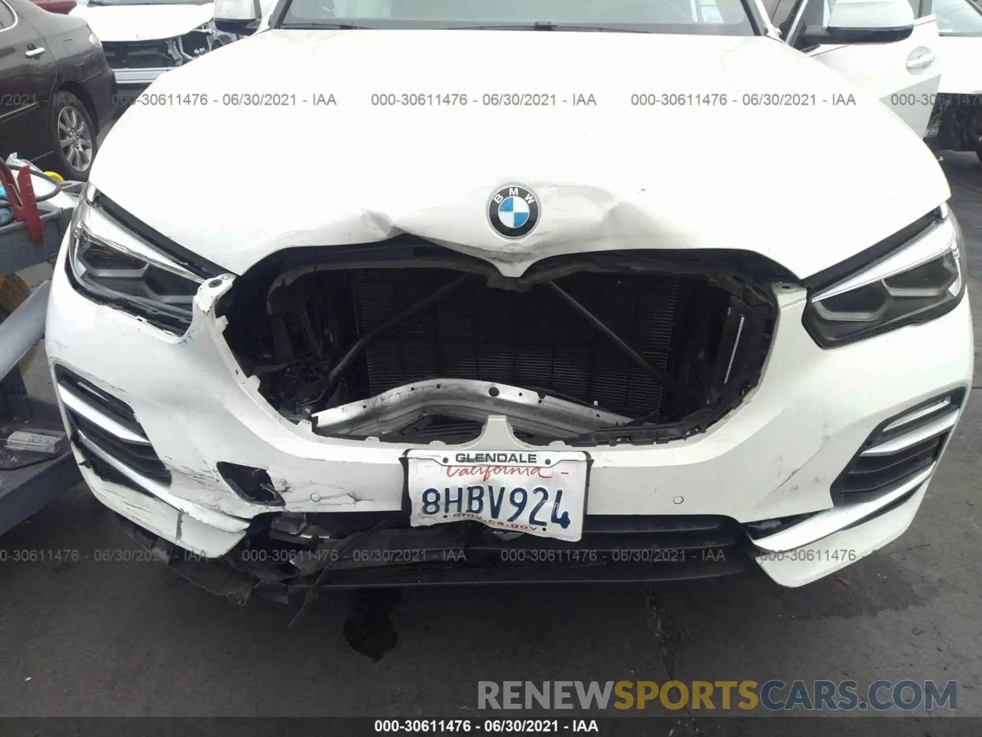 6 Photograph of a damaged car 5UXCR6C5XKLK88588 BMW X5 2019