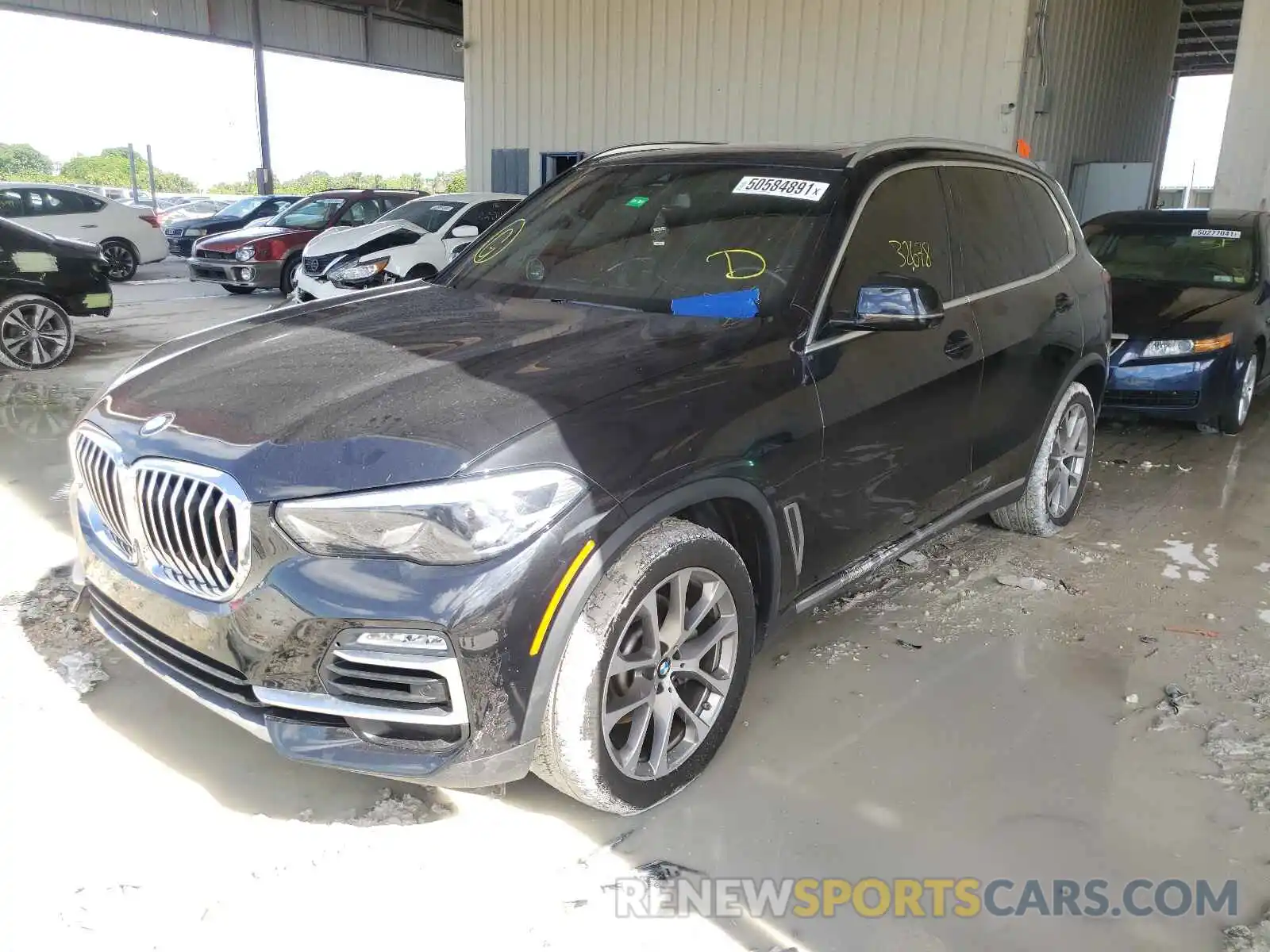 2 Фотография поврежденного автомобиля 5UXCR6C5XKLL04188 BMW X5 2019