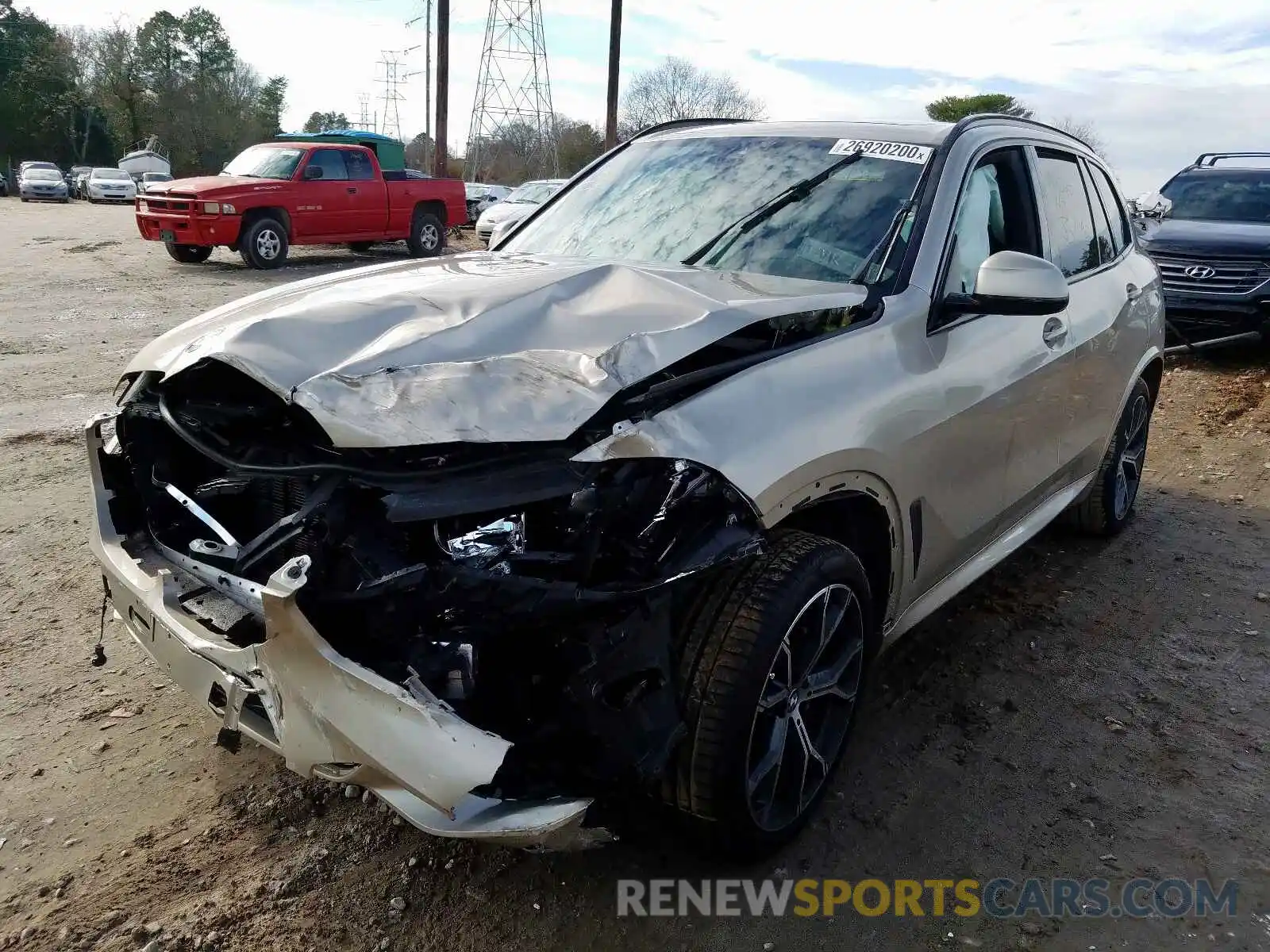 2 Photograph of a damaged car 5UXCR6C5XKLL04420 BMW X5 2019