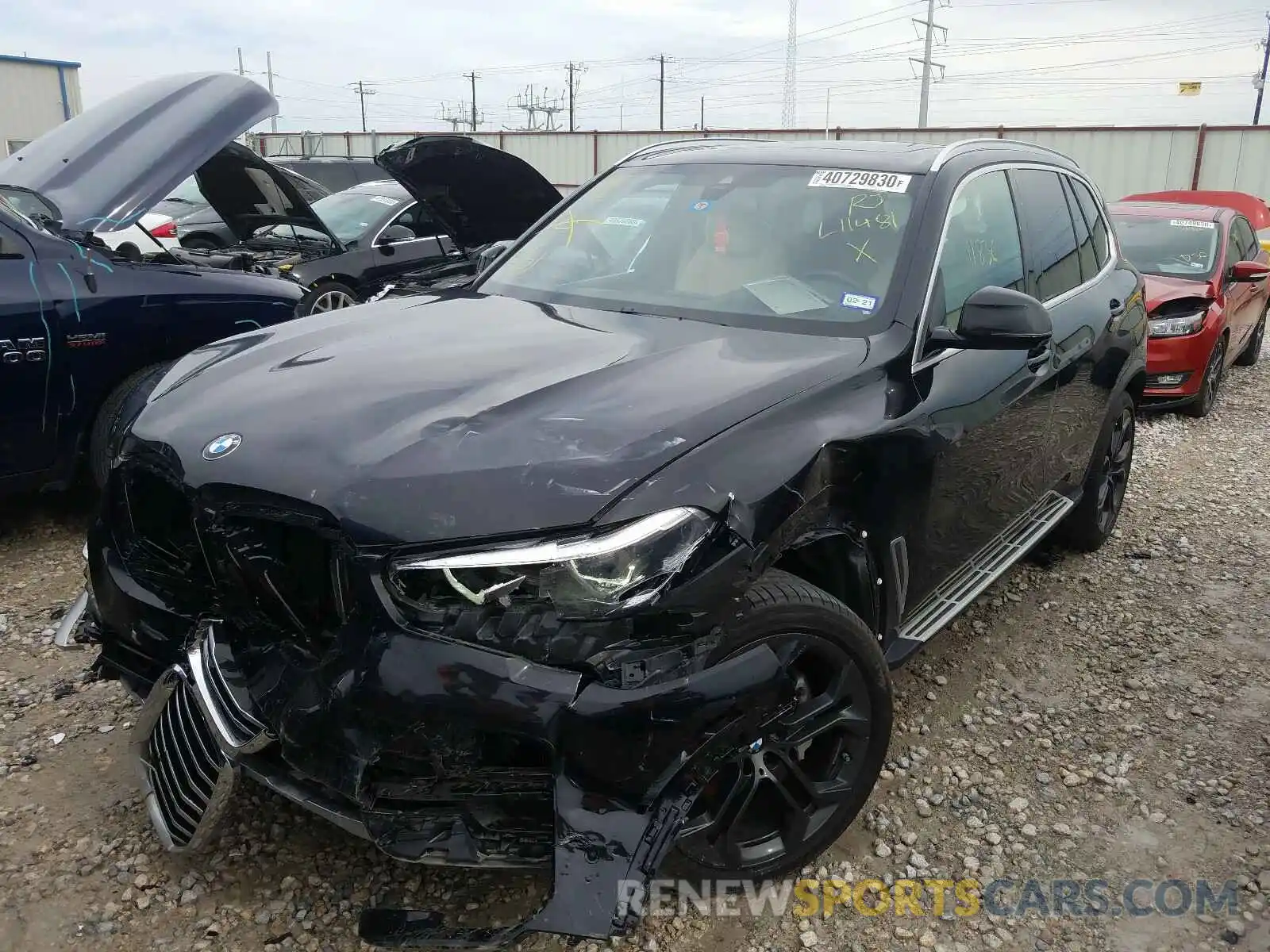 2 Photograph of a damaged car 5UXCR6C5XKLL11481 BMW X5 2019