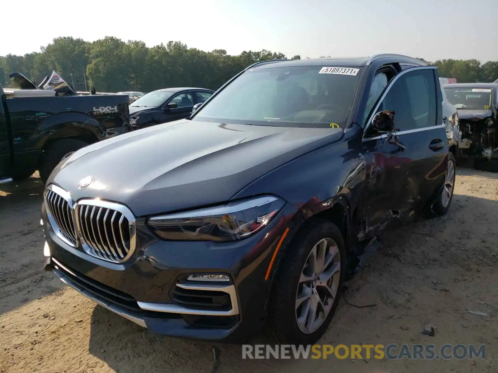 2 Photograph of a damaged car 5UXCR6C5XKLL13182 BMW X5 2019